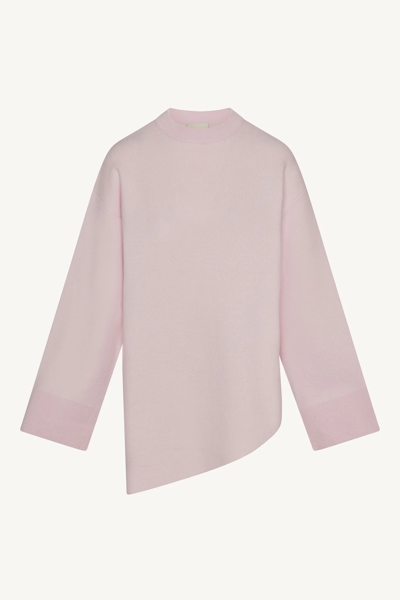 Kehlani Asymmetric Knit Top - Frosted Pink - Image 7