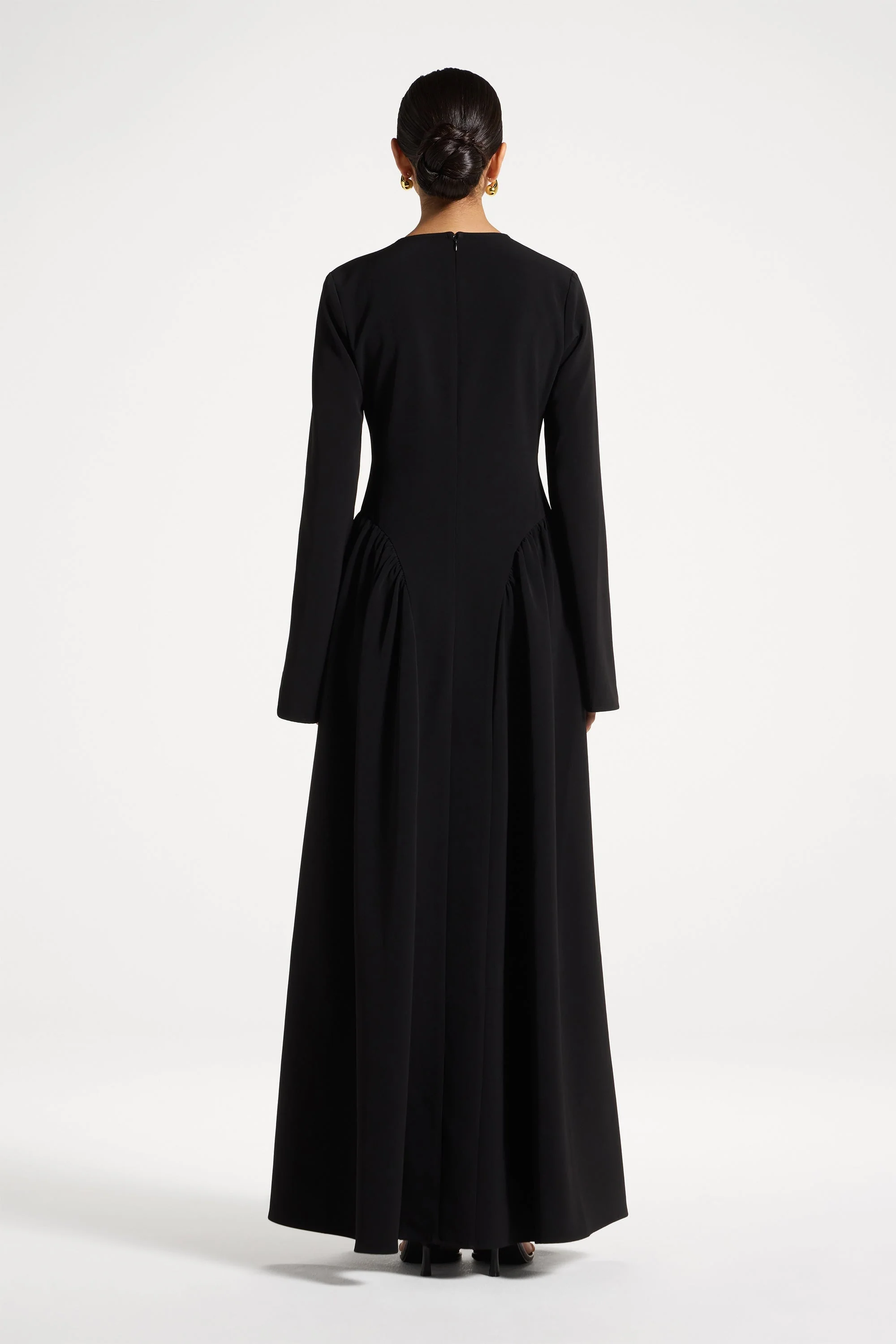 Kendall Maxi Dress - Black - Image 6