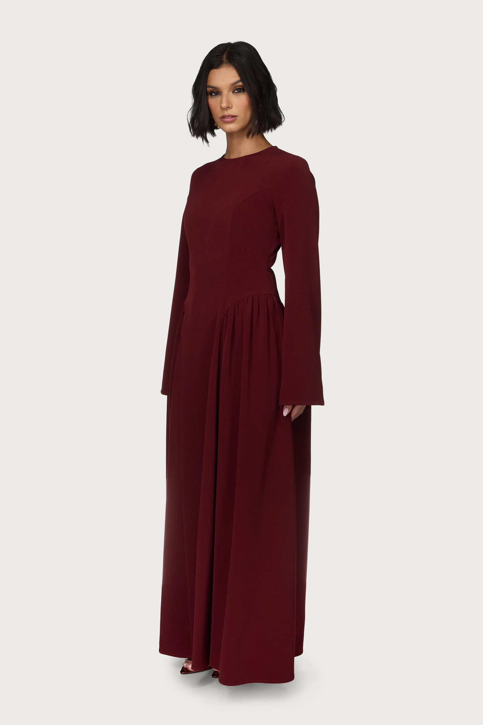 Kendall Maxi Dress - Cherry Lacquer - Image 5