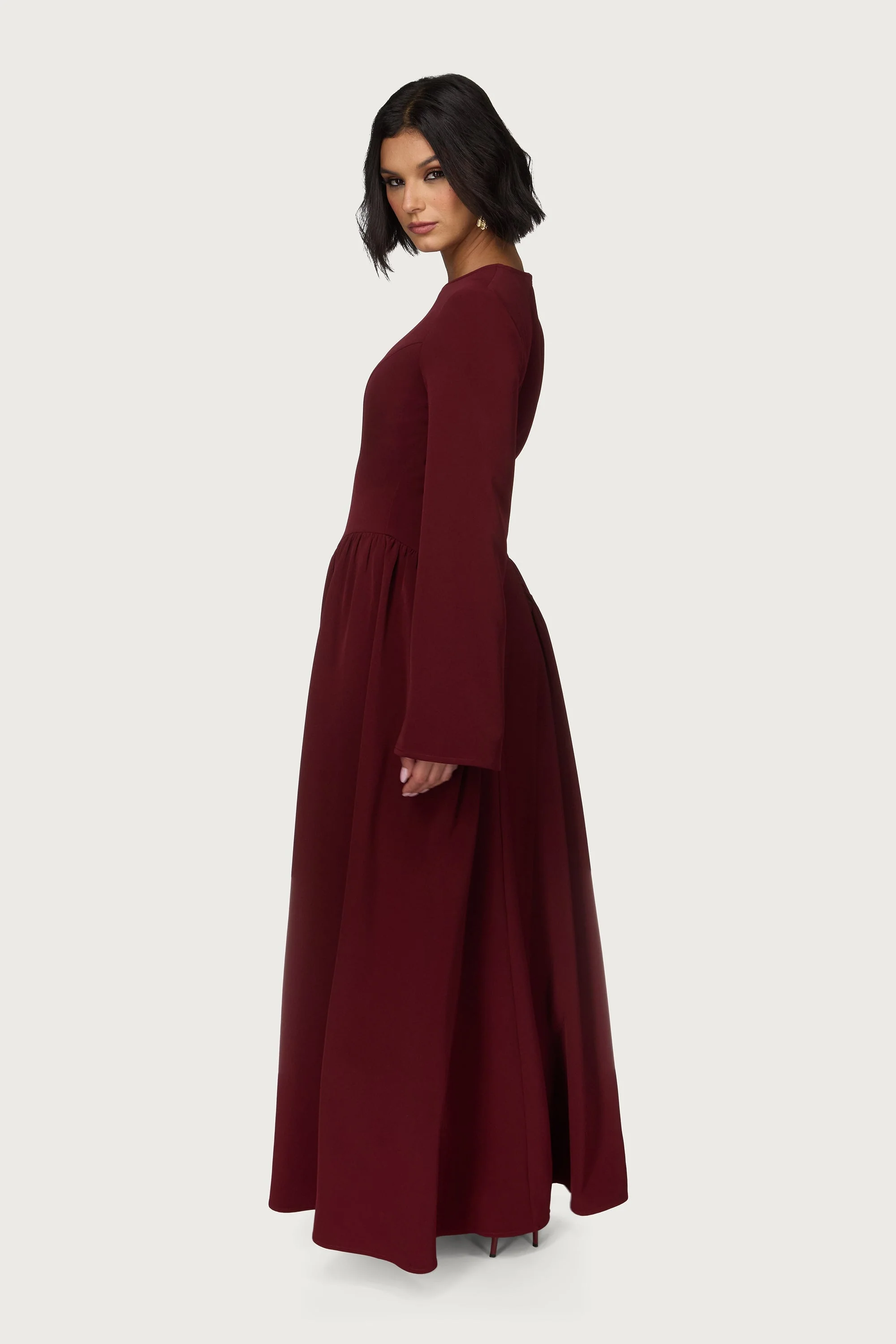 Kendall Maxi Dress - Cherry Lacquer - Image 6