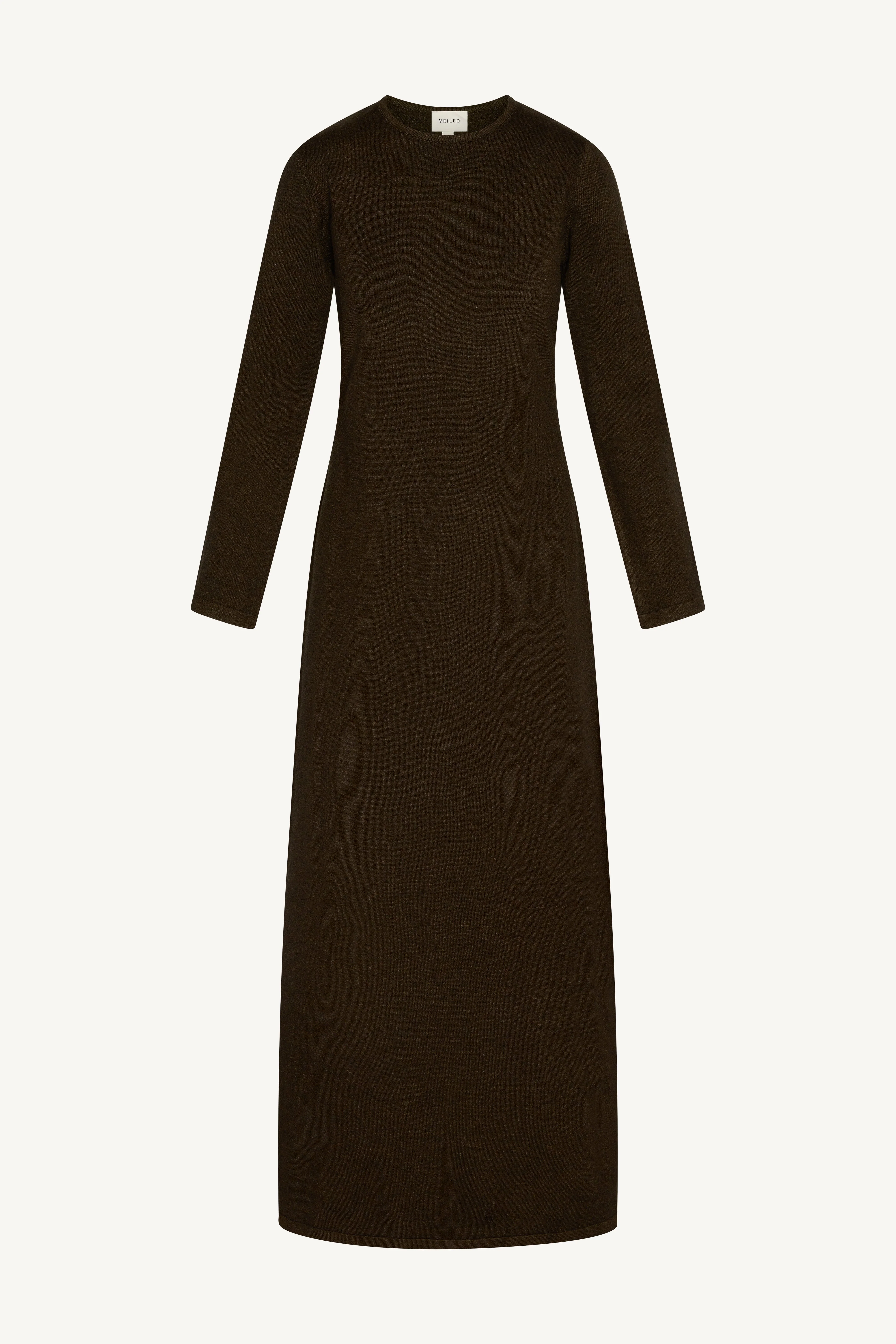 Knit Cardigan & Maxi Dress Set - Black Forest - Image 6