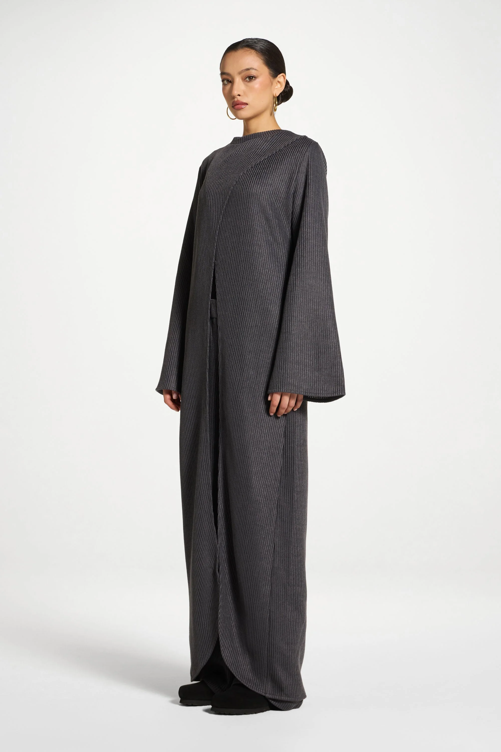 Knit Tunic & Pants Set - Iron - Image 6