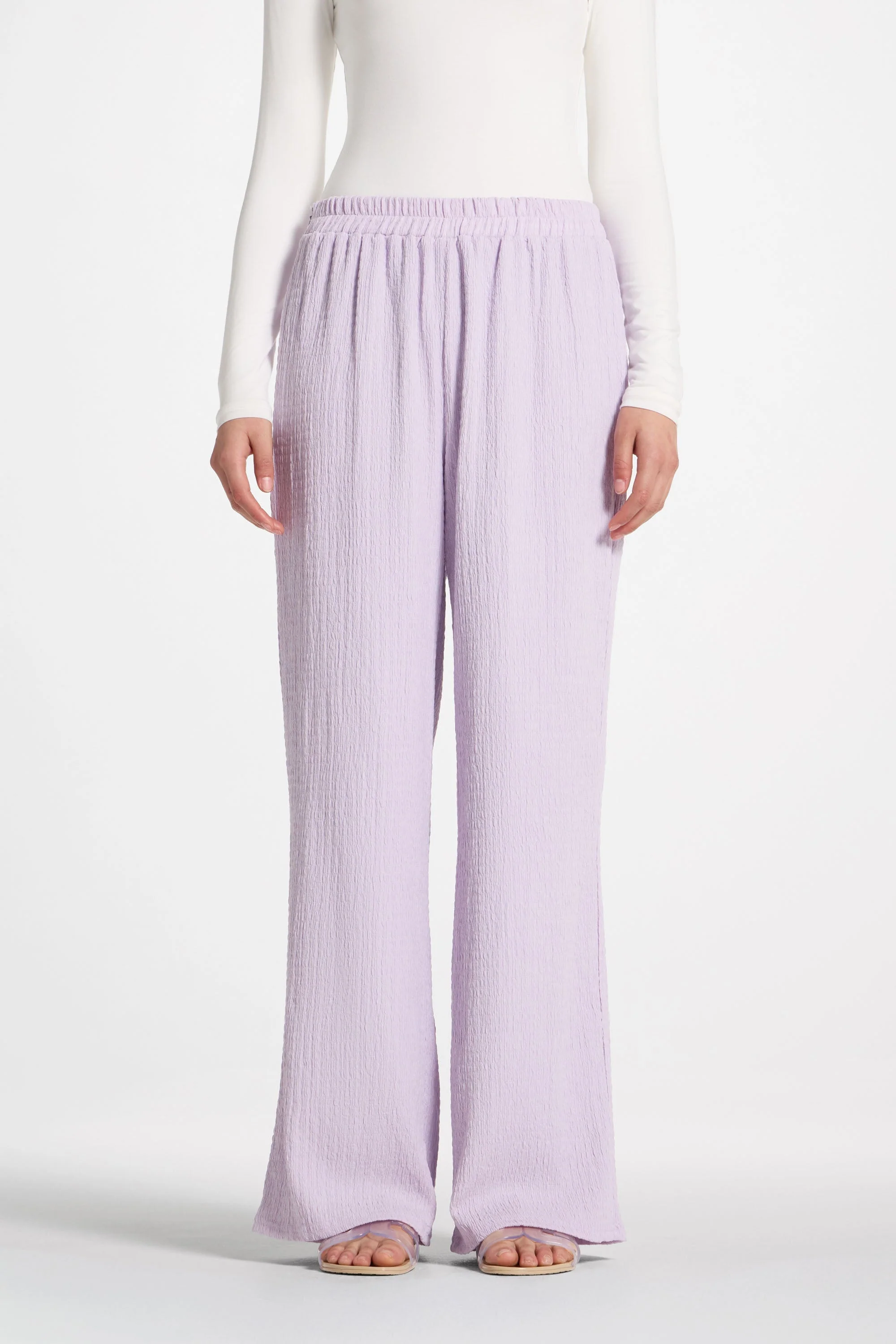 Layla Matching Top & Pants Set - Lilac - Image 8