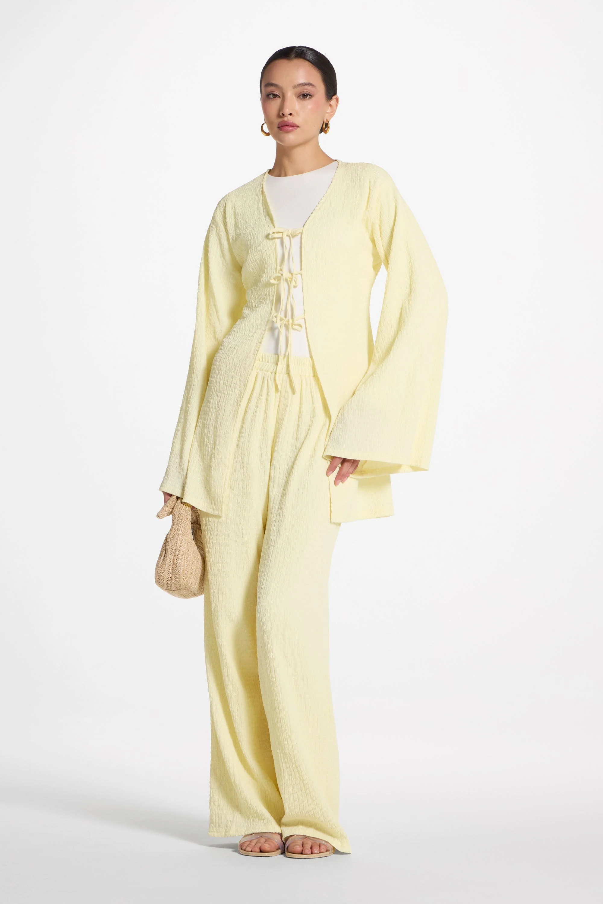 Layla Matching Top & Pants Set - Limon - Image 4