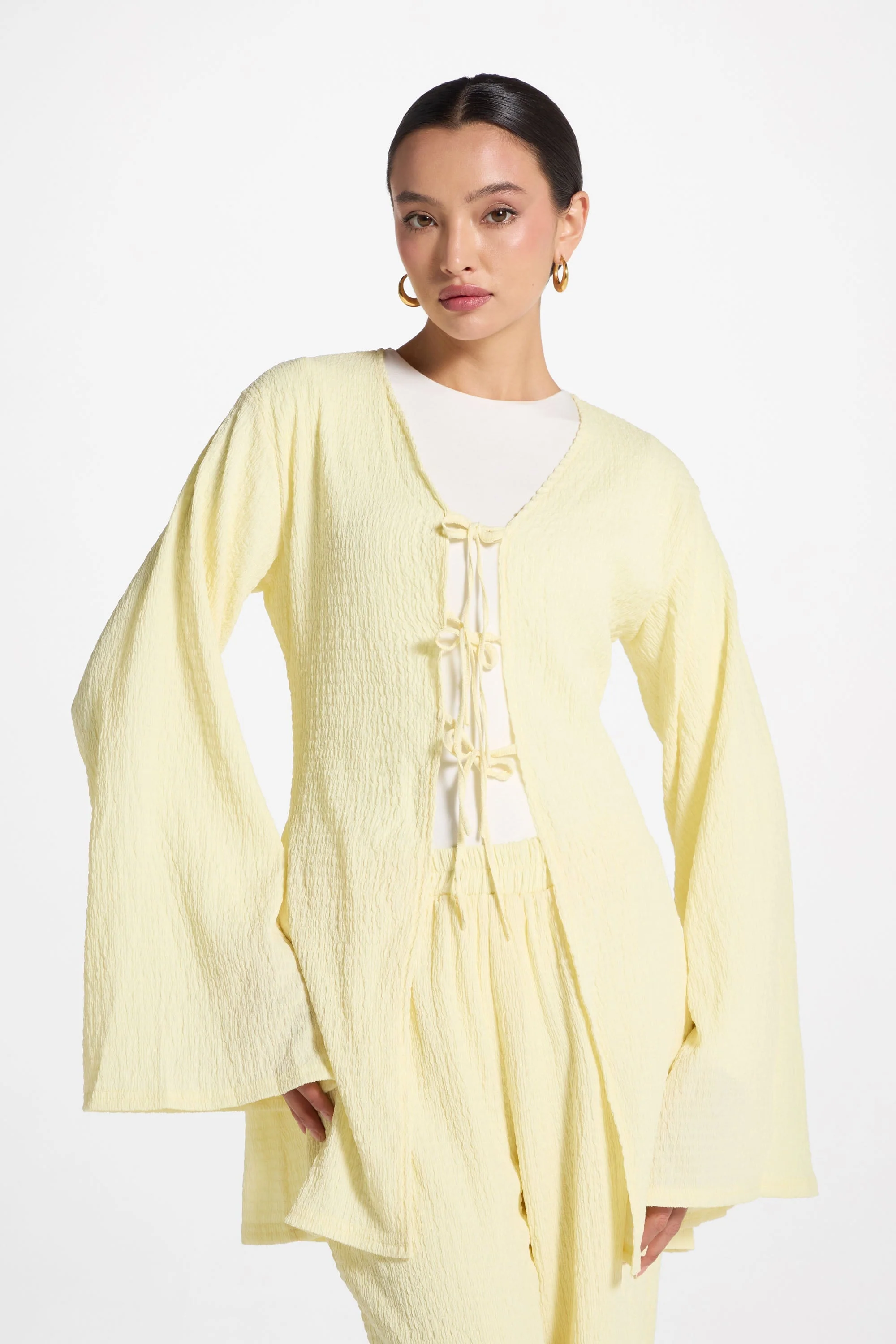Layla Matching Top & Pants Set - Limon - Image 7