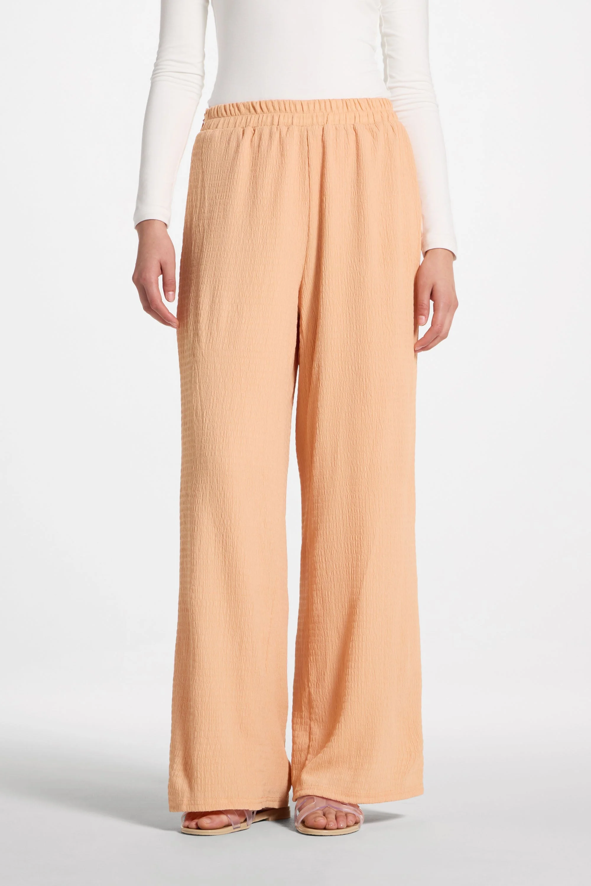 Layla Matching Top & Pants Set - Summer Peach - Image 6