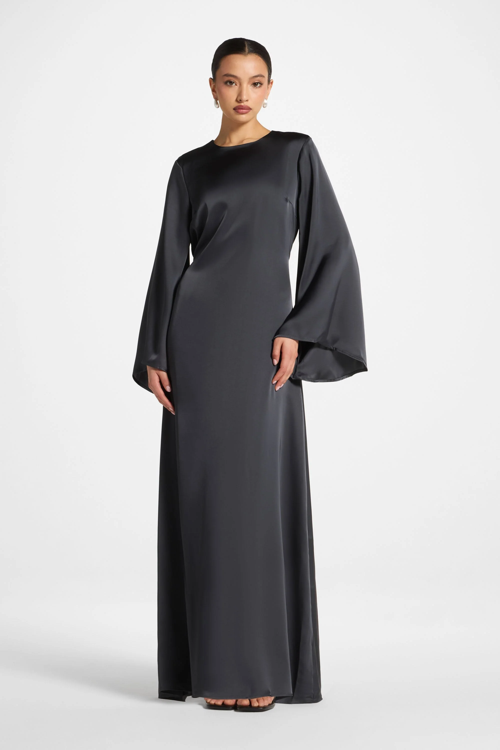 Layla Maxi Dress - Iron - Image 2