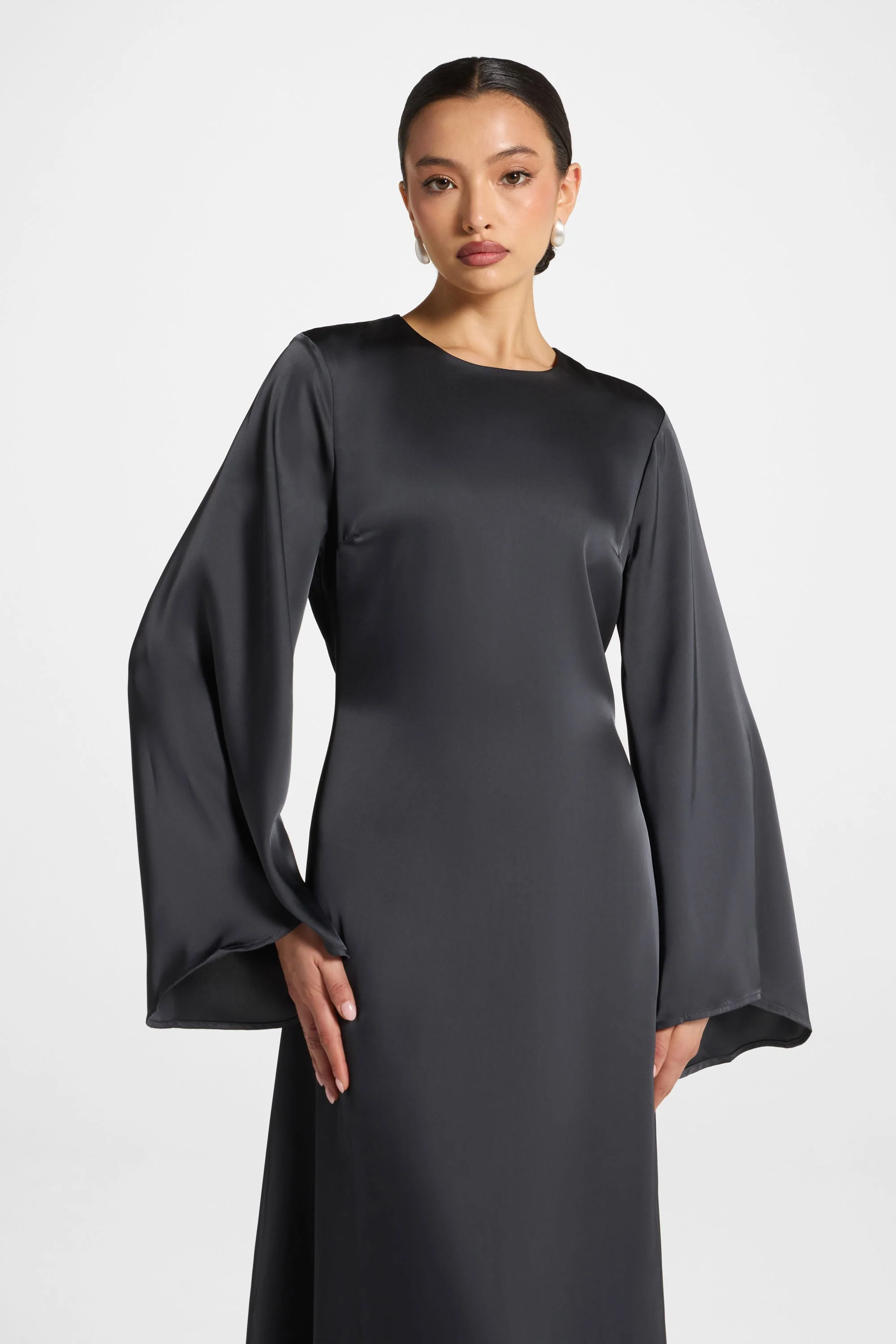 Layla Maxi Dress - Iron - Image 5