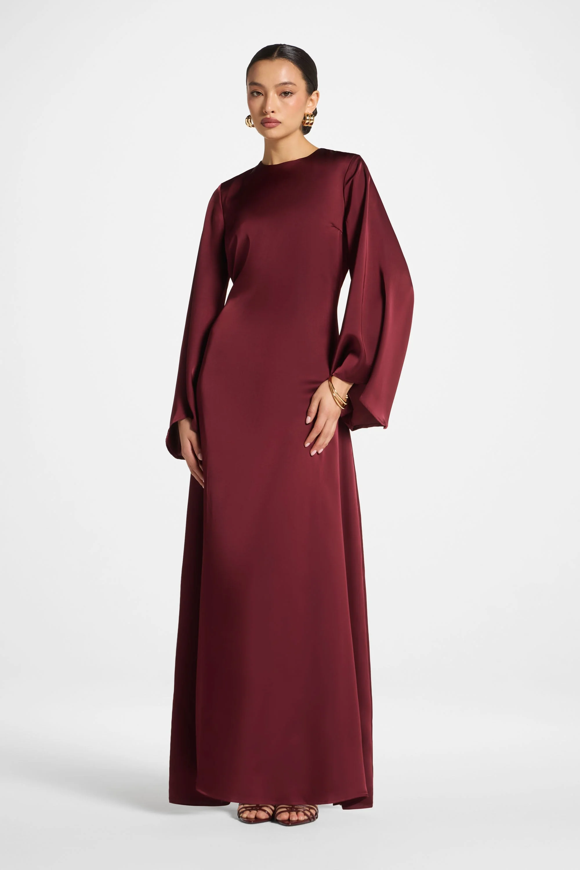 Layla Maxi Dress - Pomegranate - Image 2