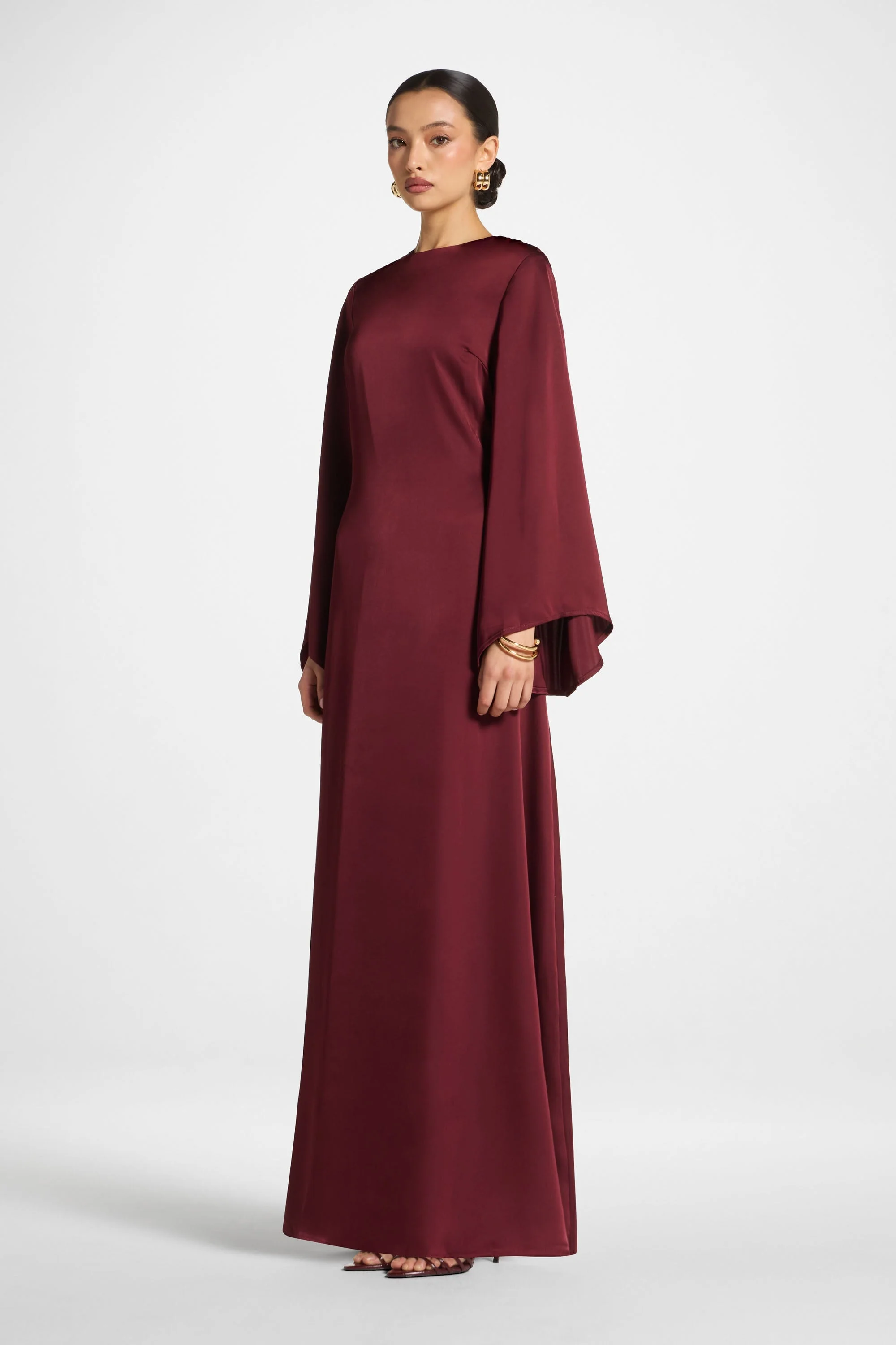 Layla Maxi Dress - Pomegranate - Image 4
