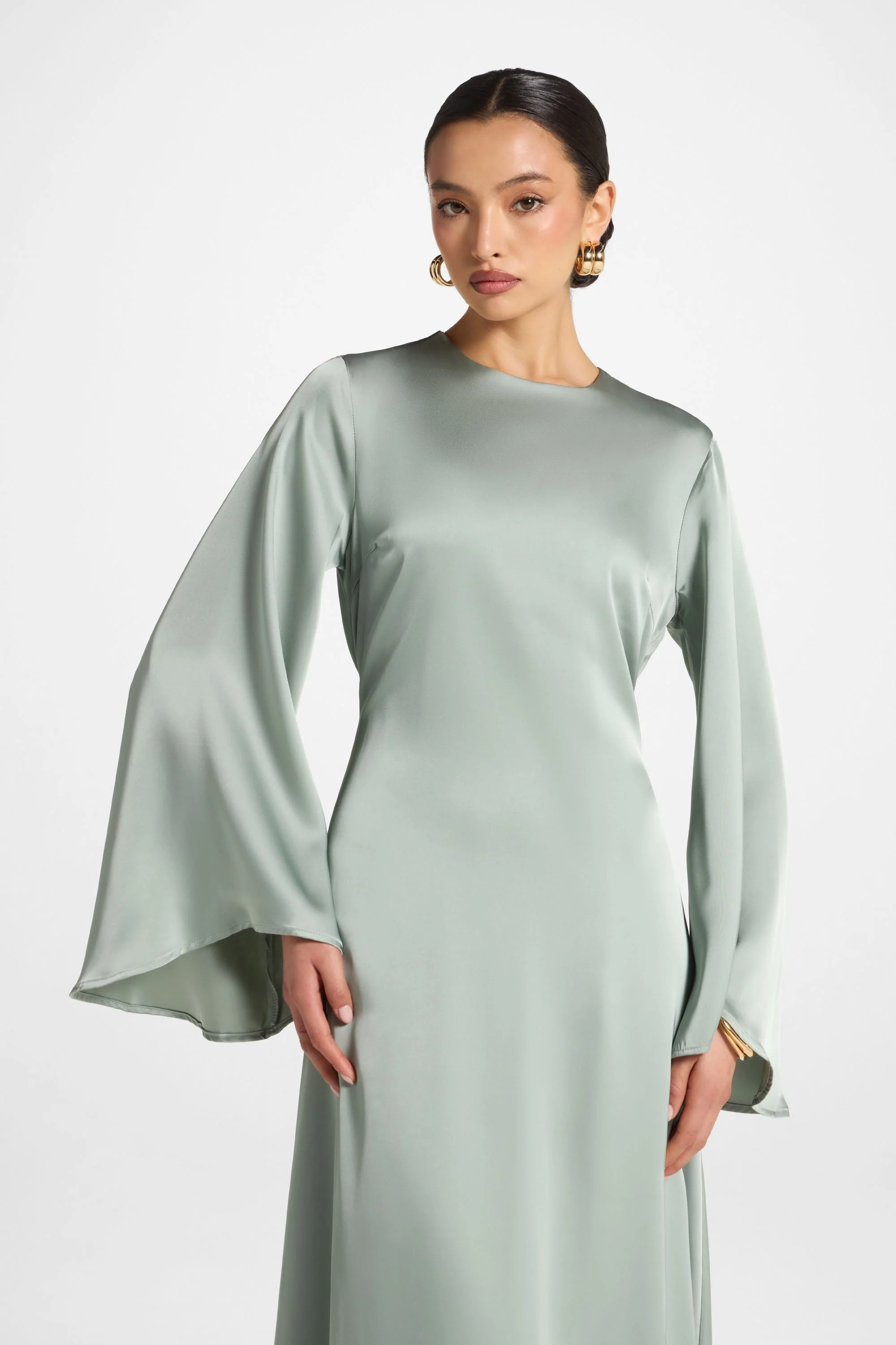 Layla Maxi Dress - Sage - Image 2