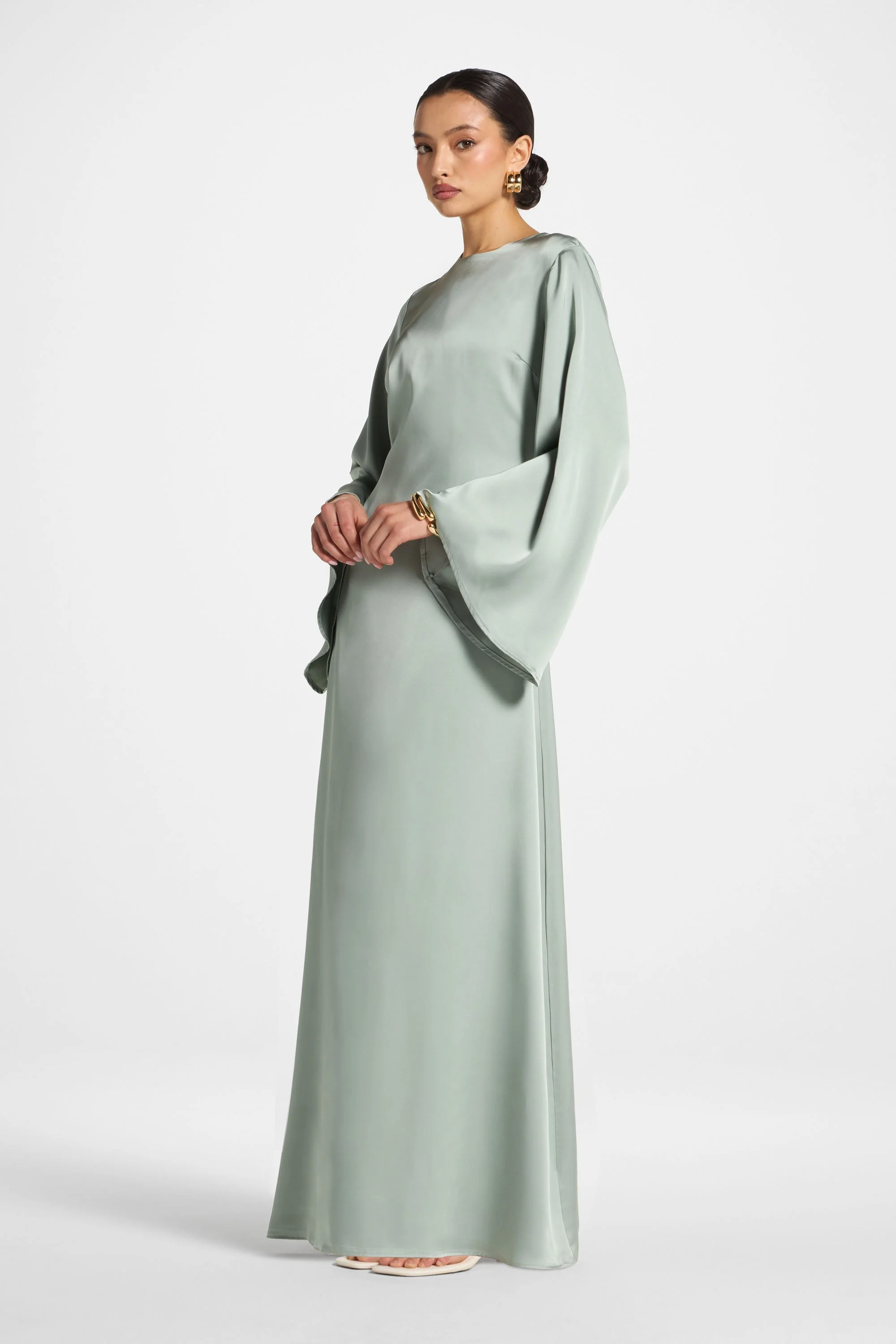Layla Maxi Dress - Sage - Image 4