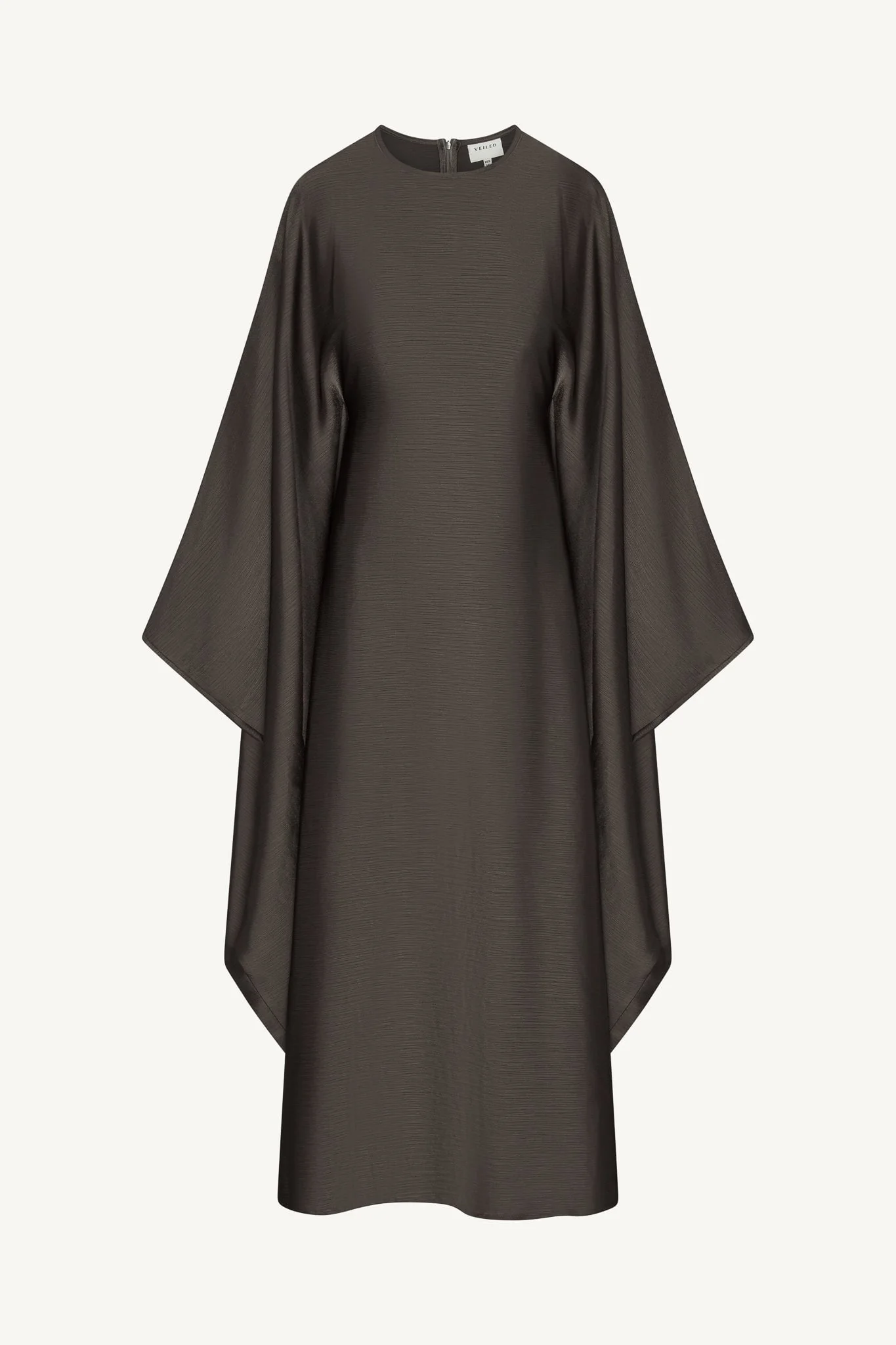 Maria Butterfly Abaya - Iron - Image 7