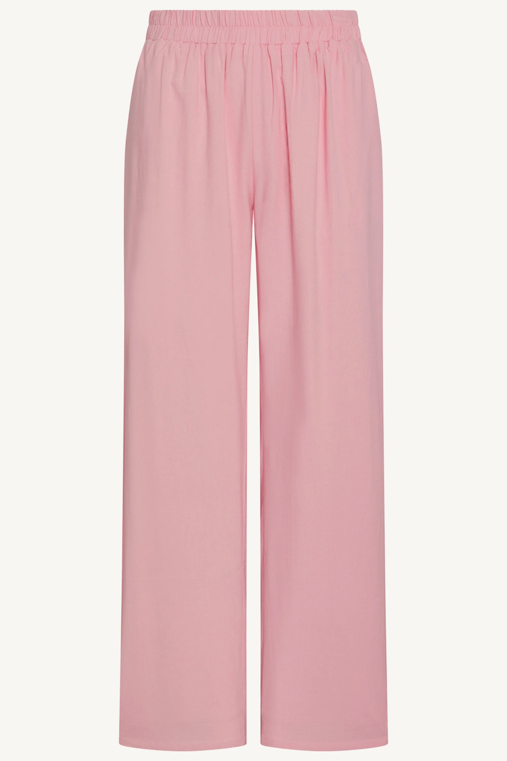 Maya Linen Matching Top & Pants Set - Pink - Image 8
