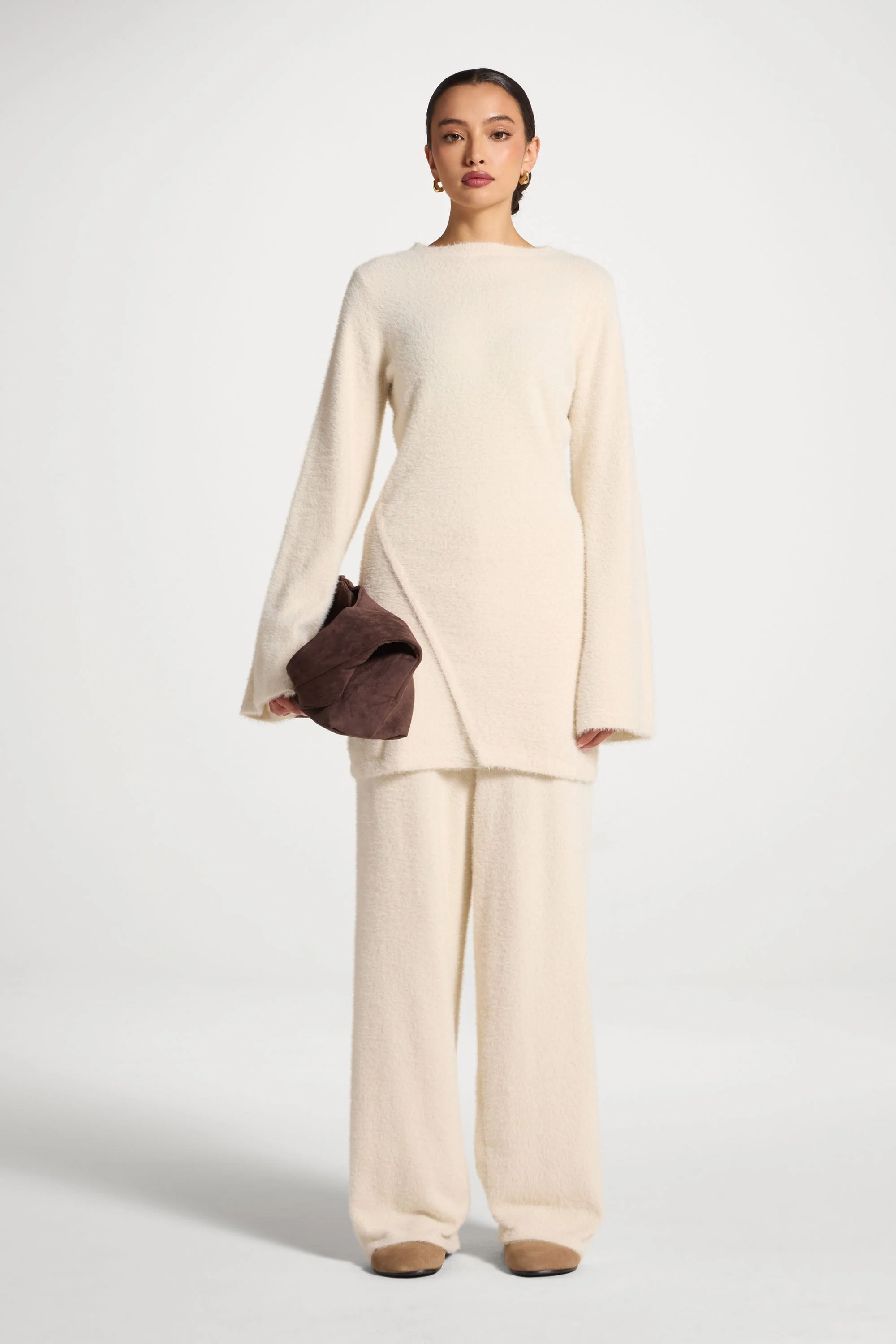 Mink Tunic Sweater - Off White - Image 4
