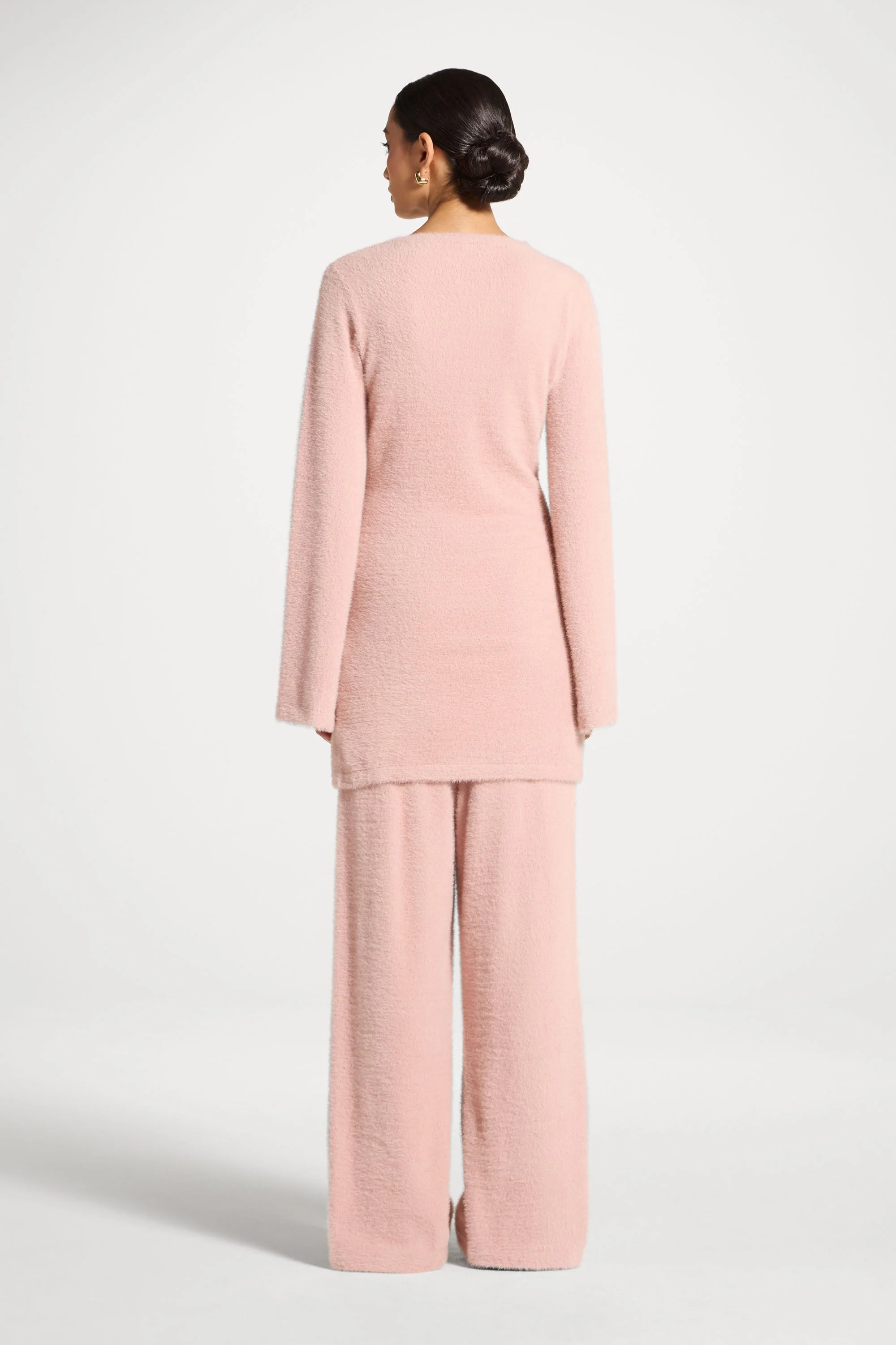 Mink Tunic Sweater - Pink - Image 7