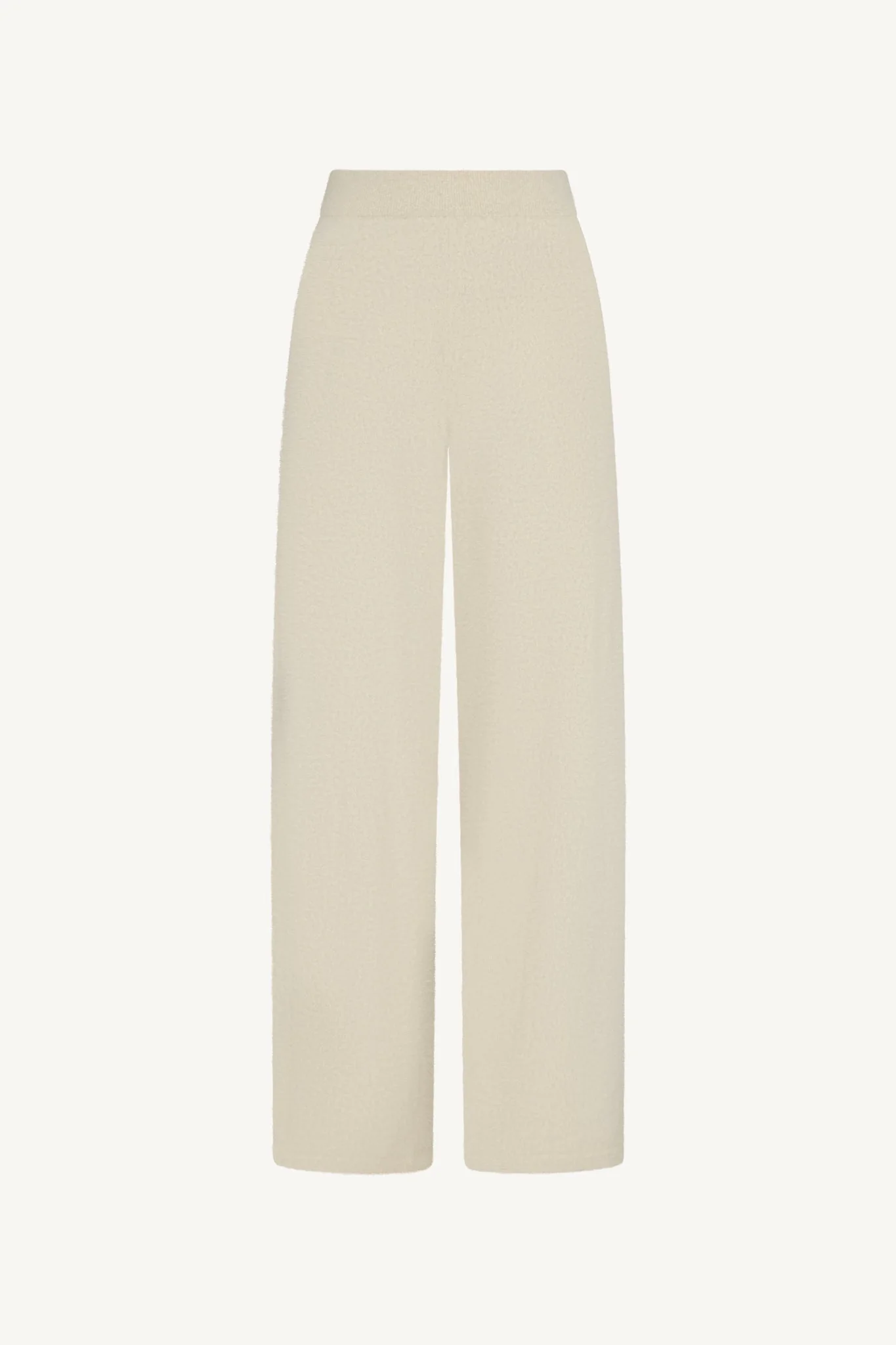Mink Wide Leg Pants - Off White - Image 7