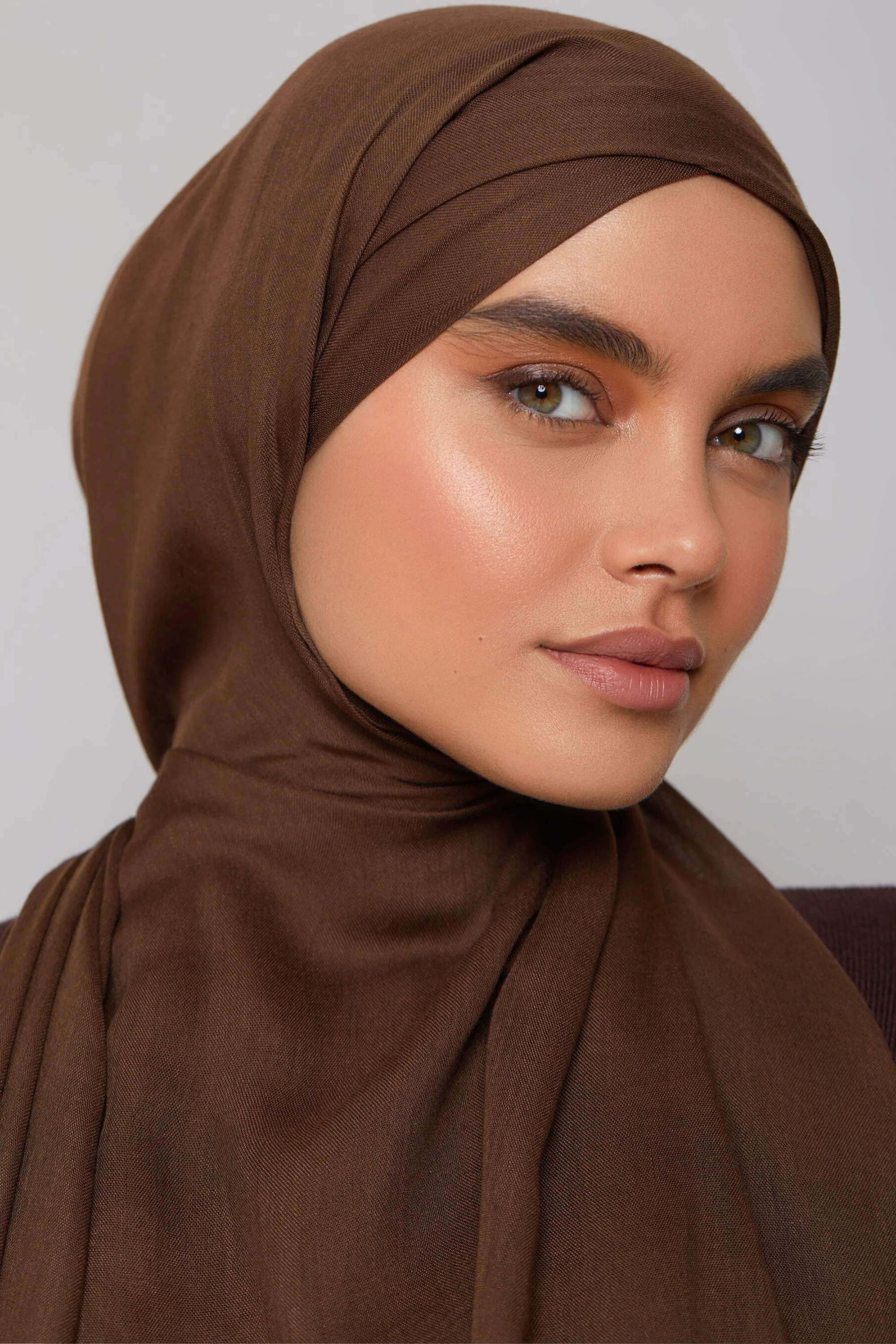 Modal Hijab - Bronze Green