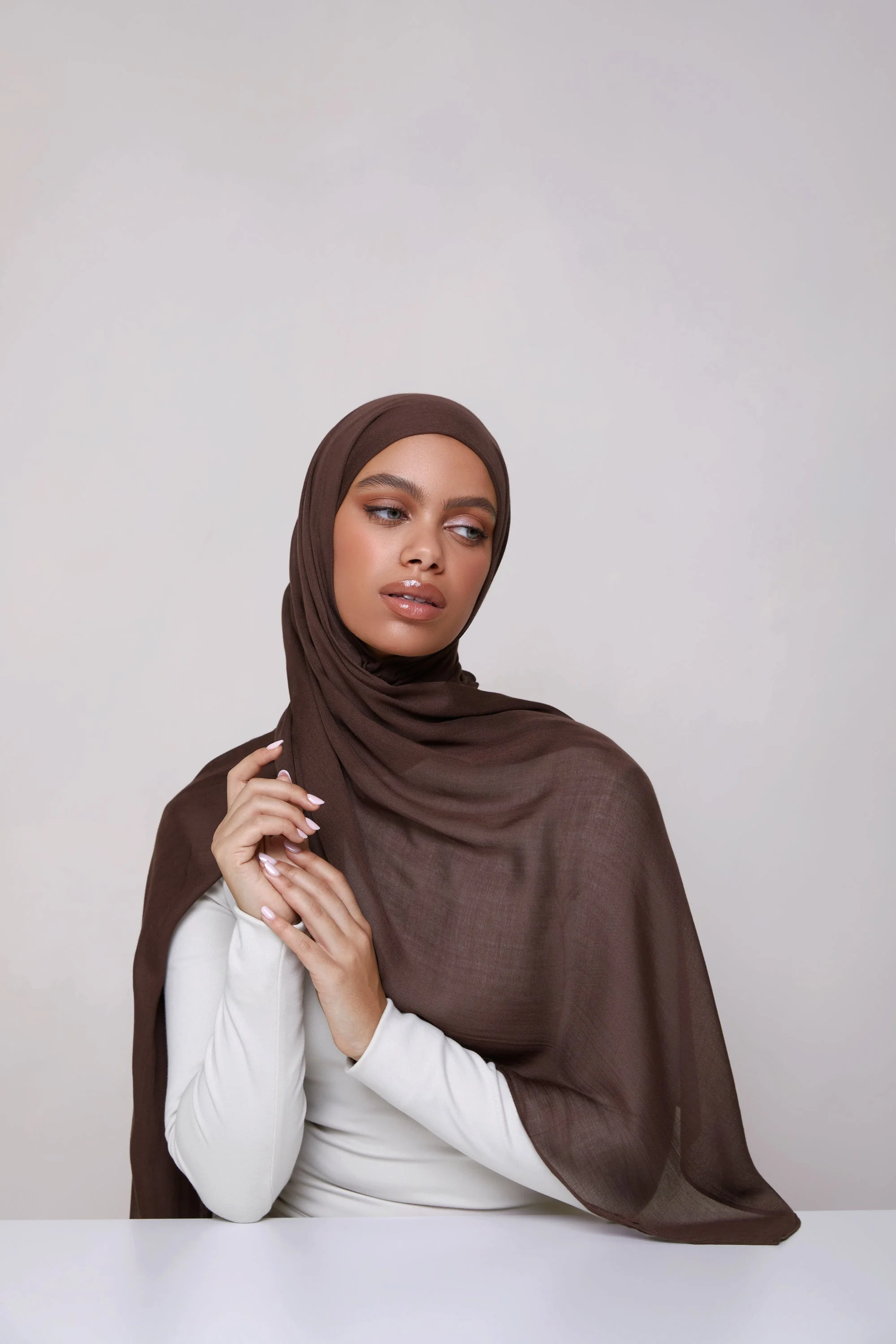 Modal Hijab - Brownie - Image 6