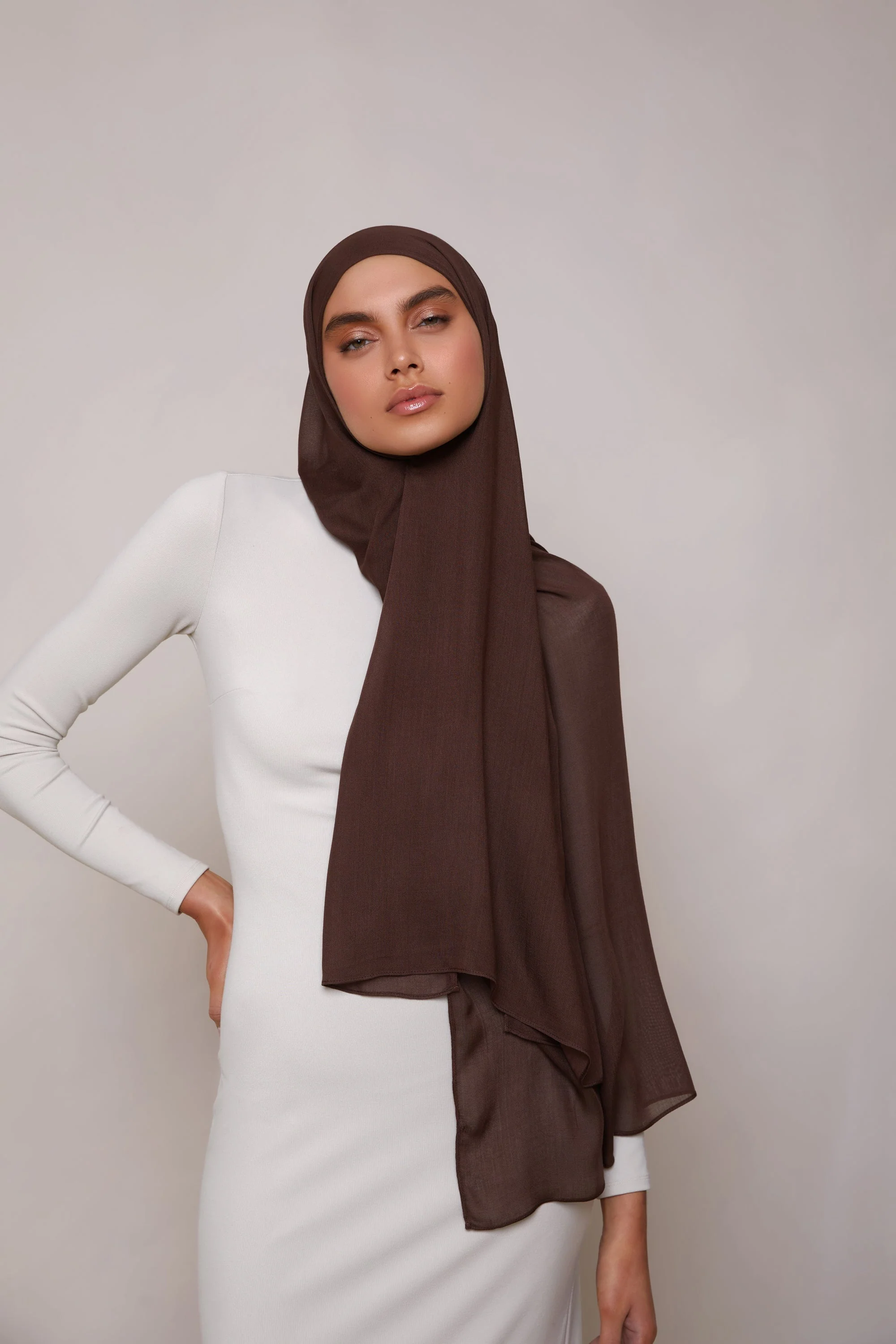 Modal Hijab - Brownie - Image 7