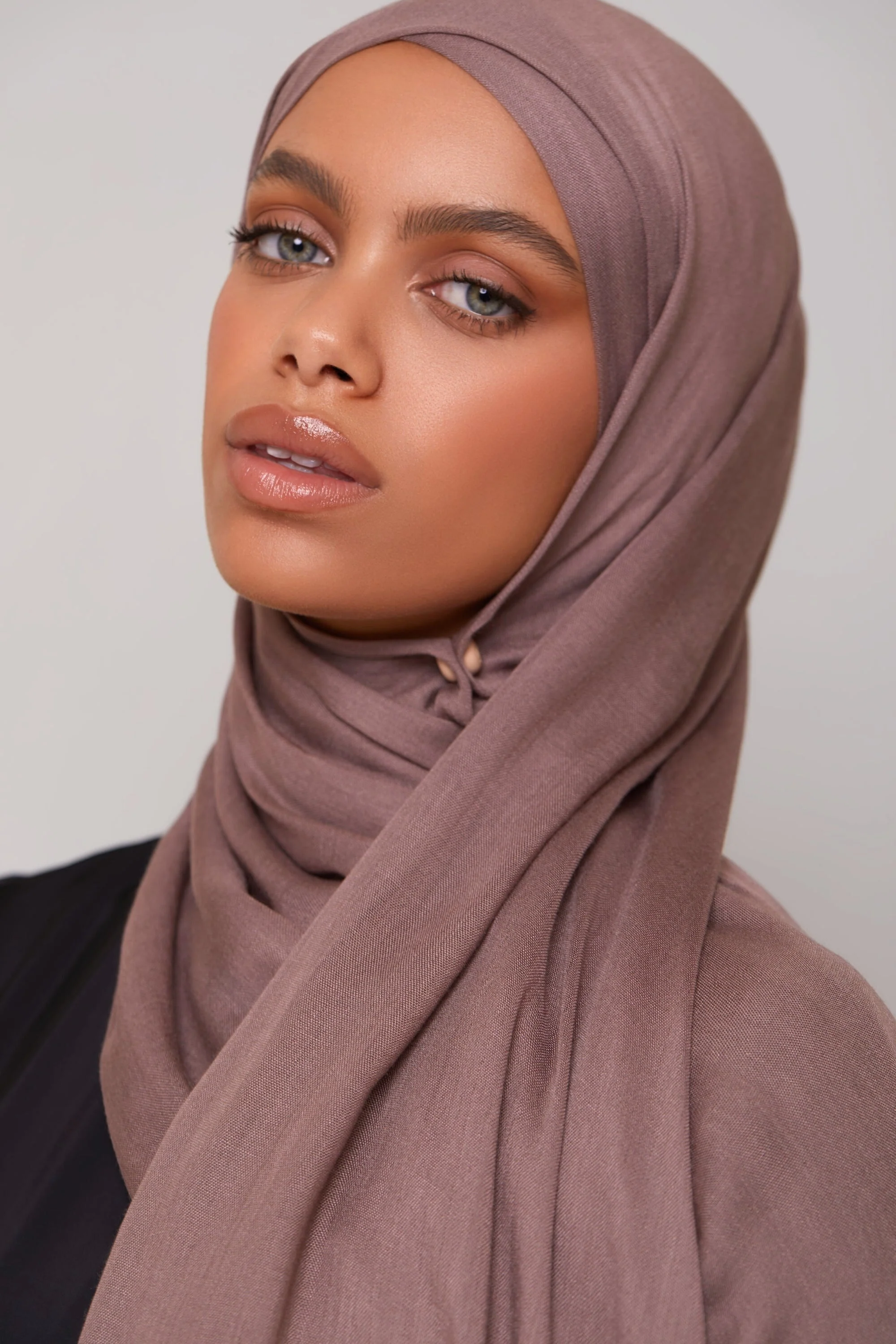 Modal Hijab - Dark Mauve - Image 2