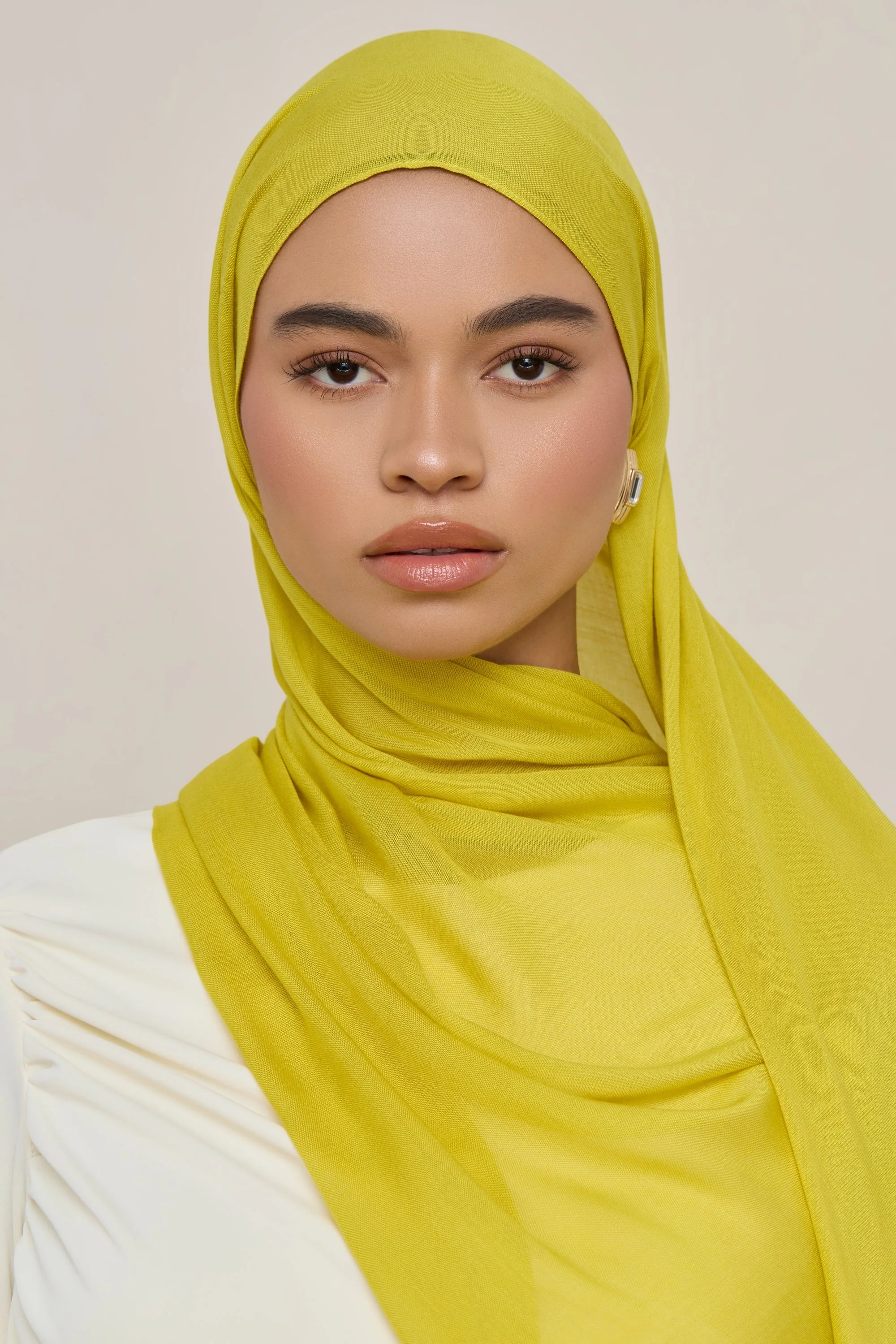 Modal Hijab - Mango Mint - Image 3