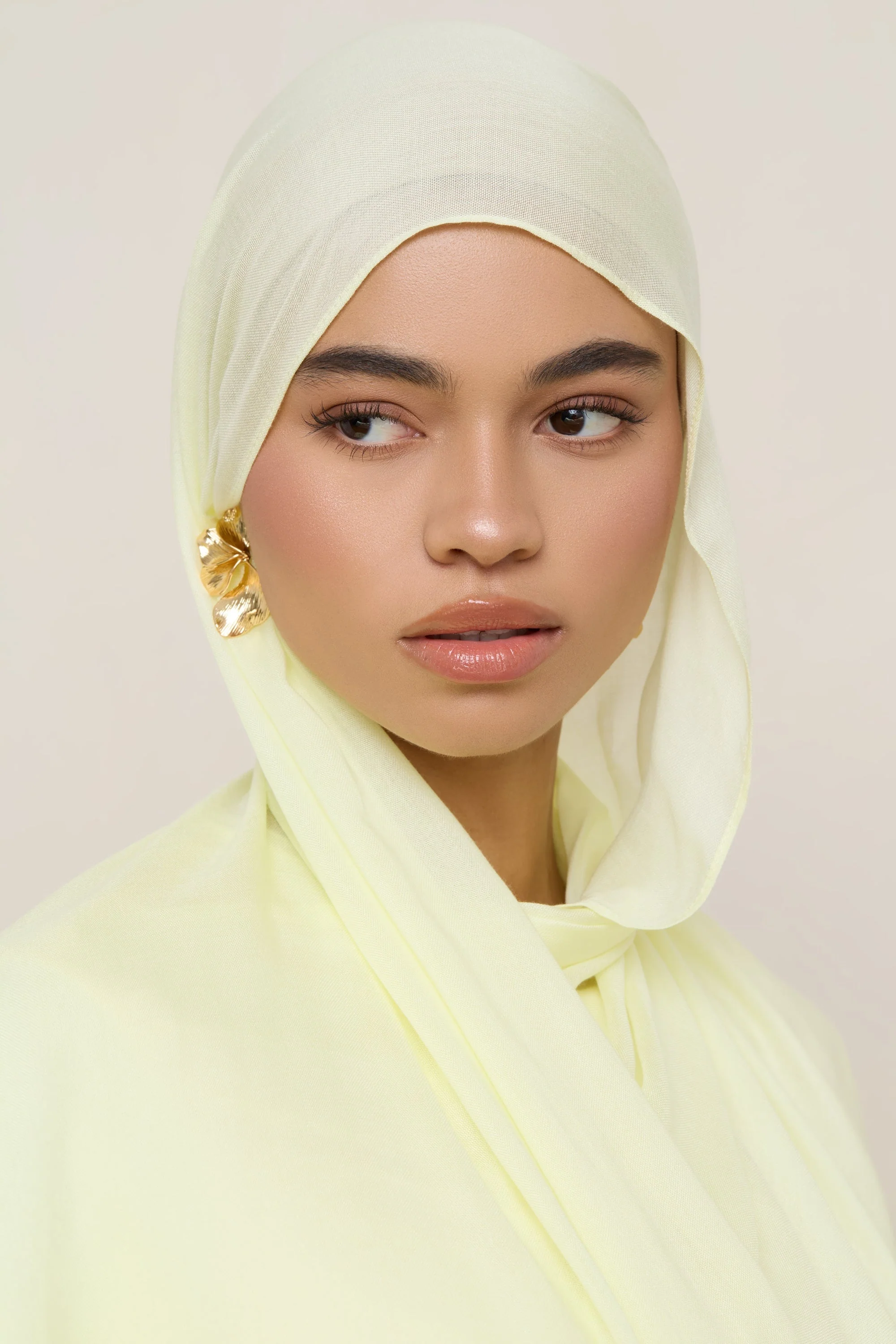 Modal Hijab - Mellow Yellow - Image 2