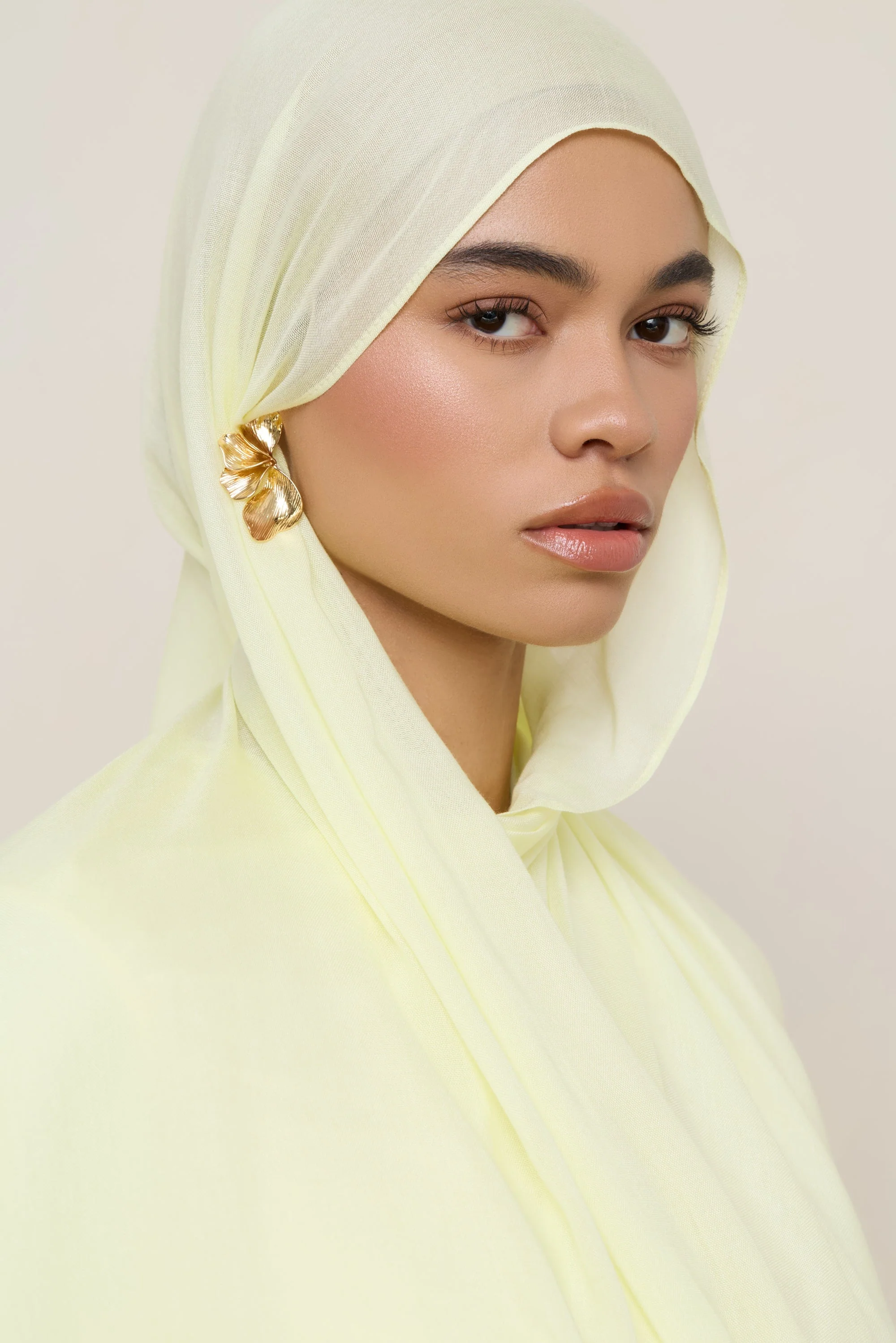 Modal Hijab - Mellow Yellow - Image 4