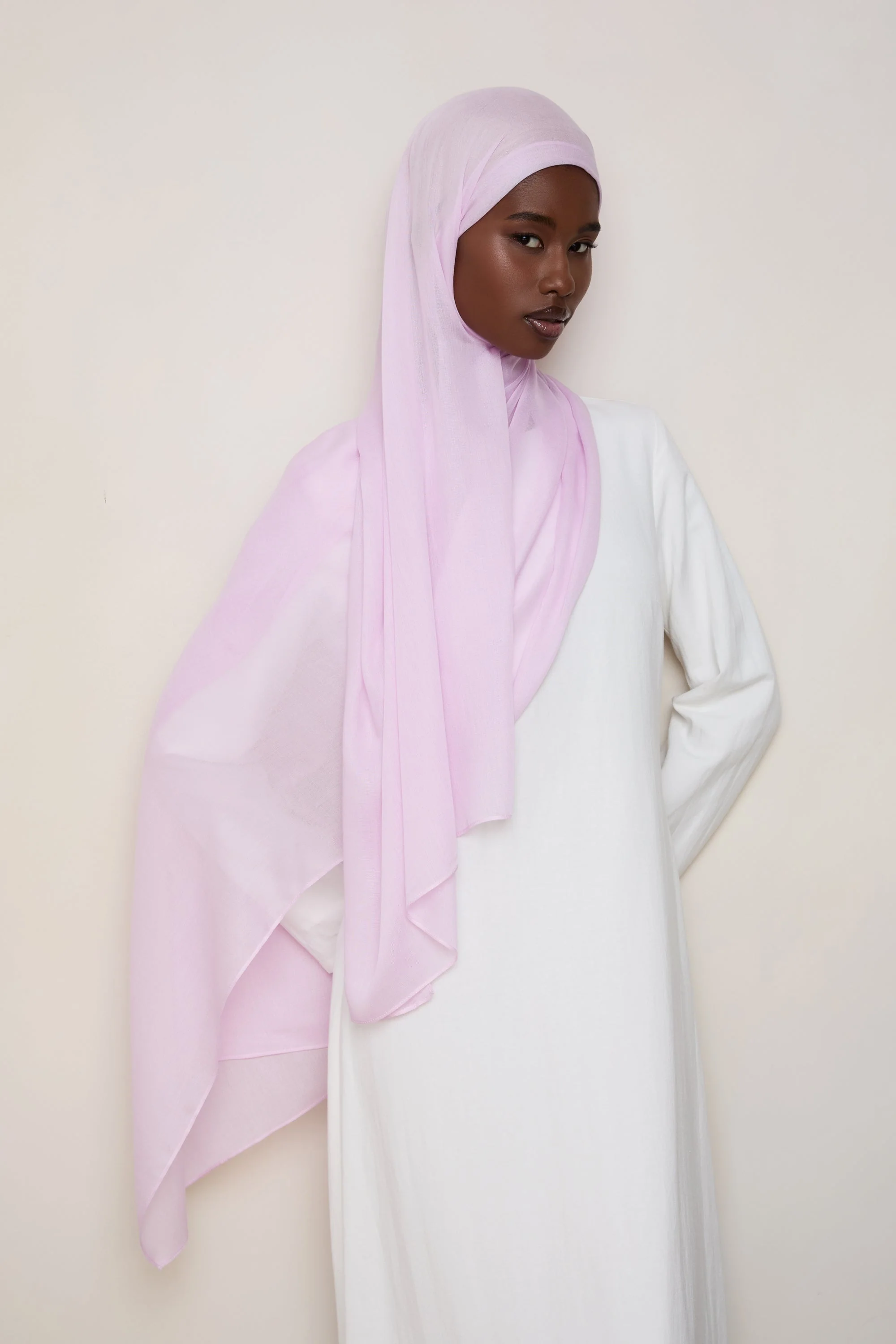 Modal Hijab - Orchid - Image 3