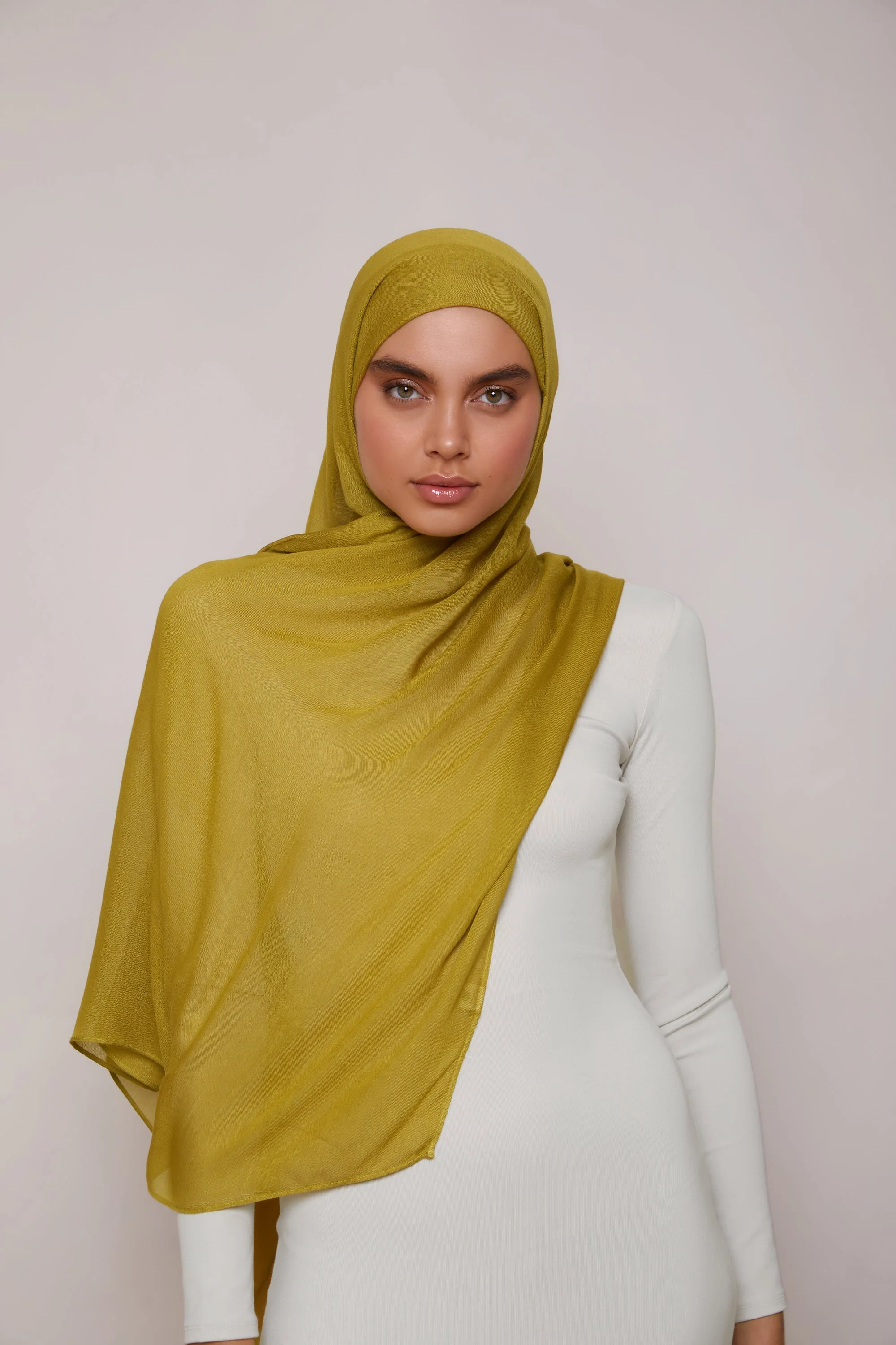 Modal Hijab - Pear - Image 4