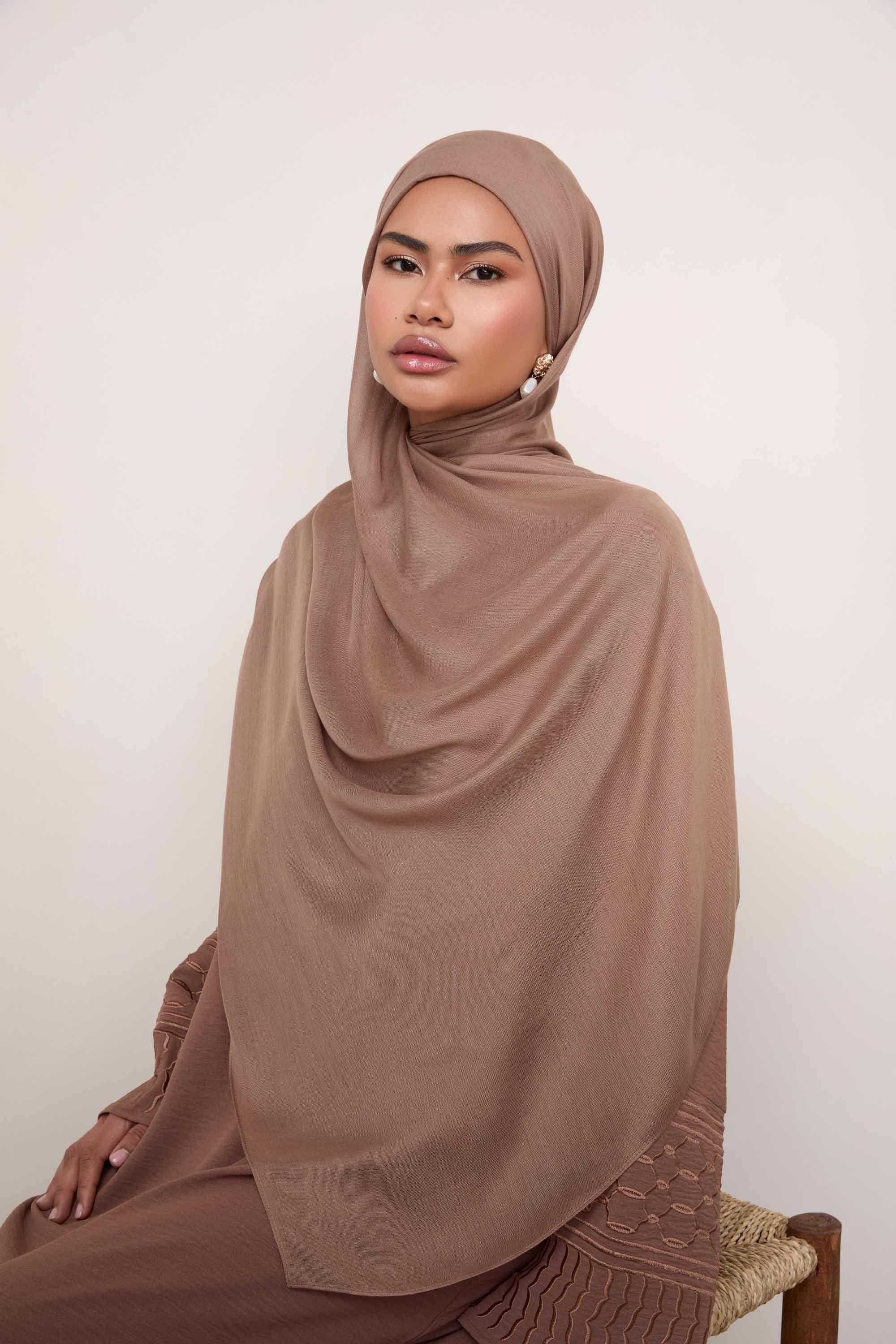Modal Hijab - Pine Bark - Image 3