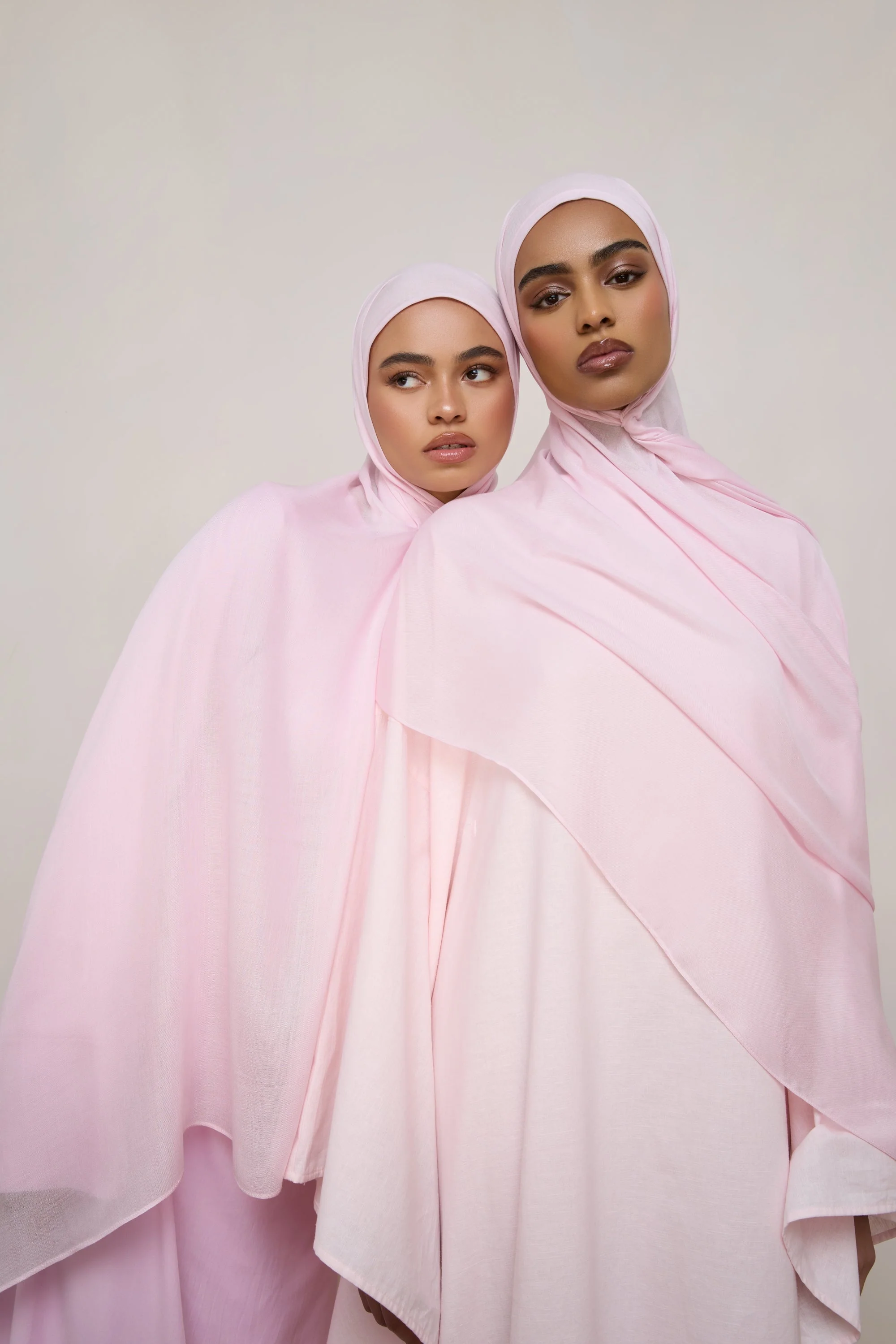 Modal Hijab - Pink-a-boo - Image 3