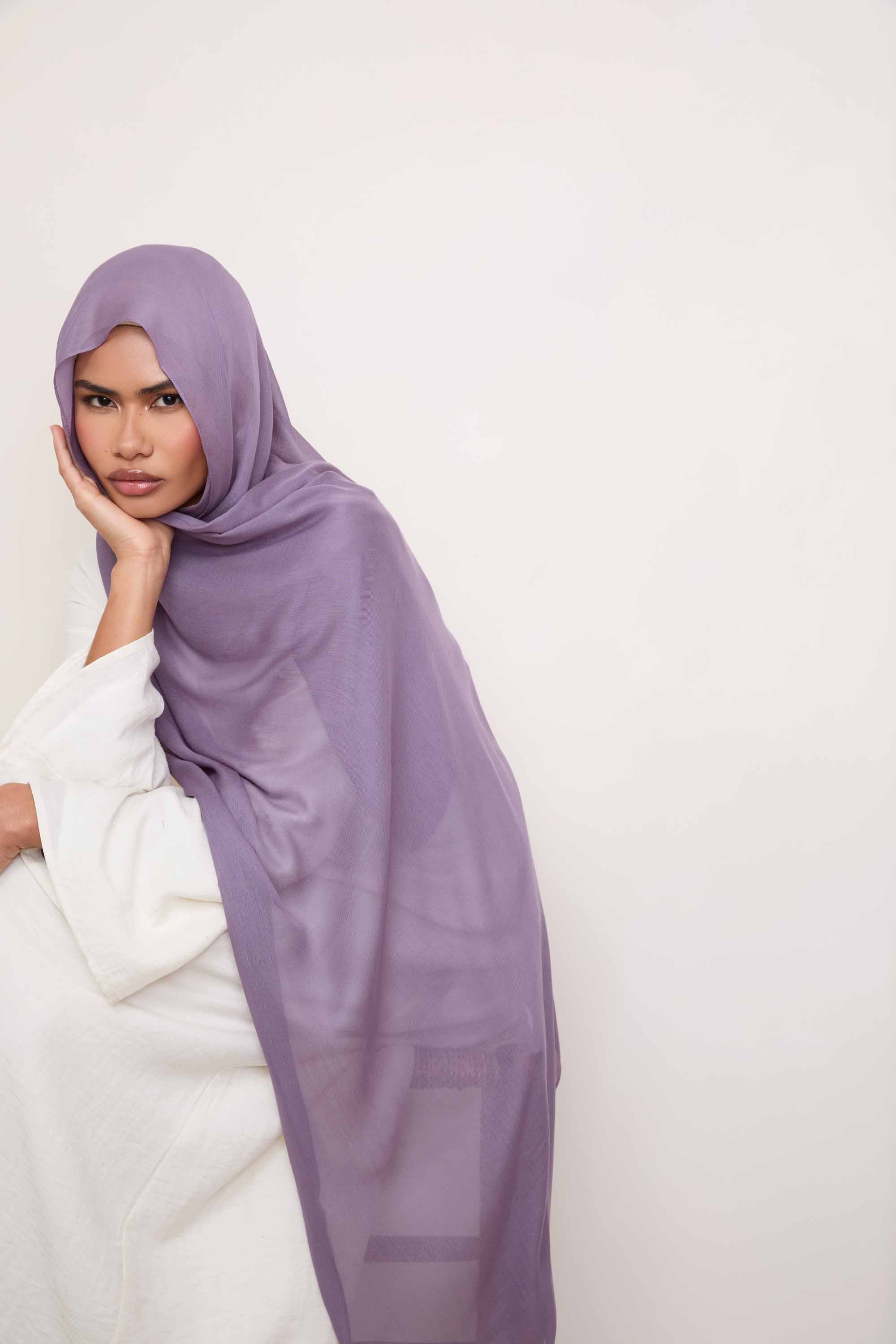 Modal Hijab - Purple Sage - Image 4