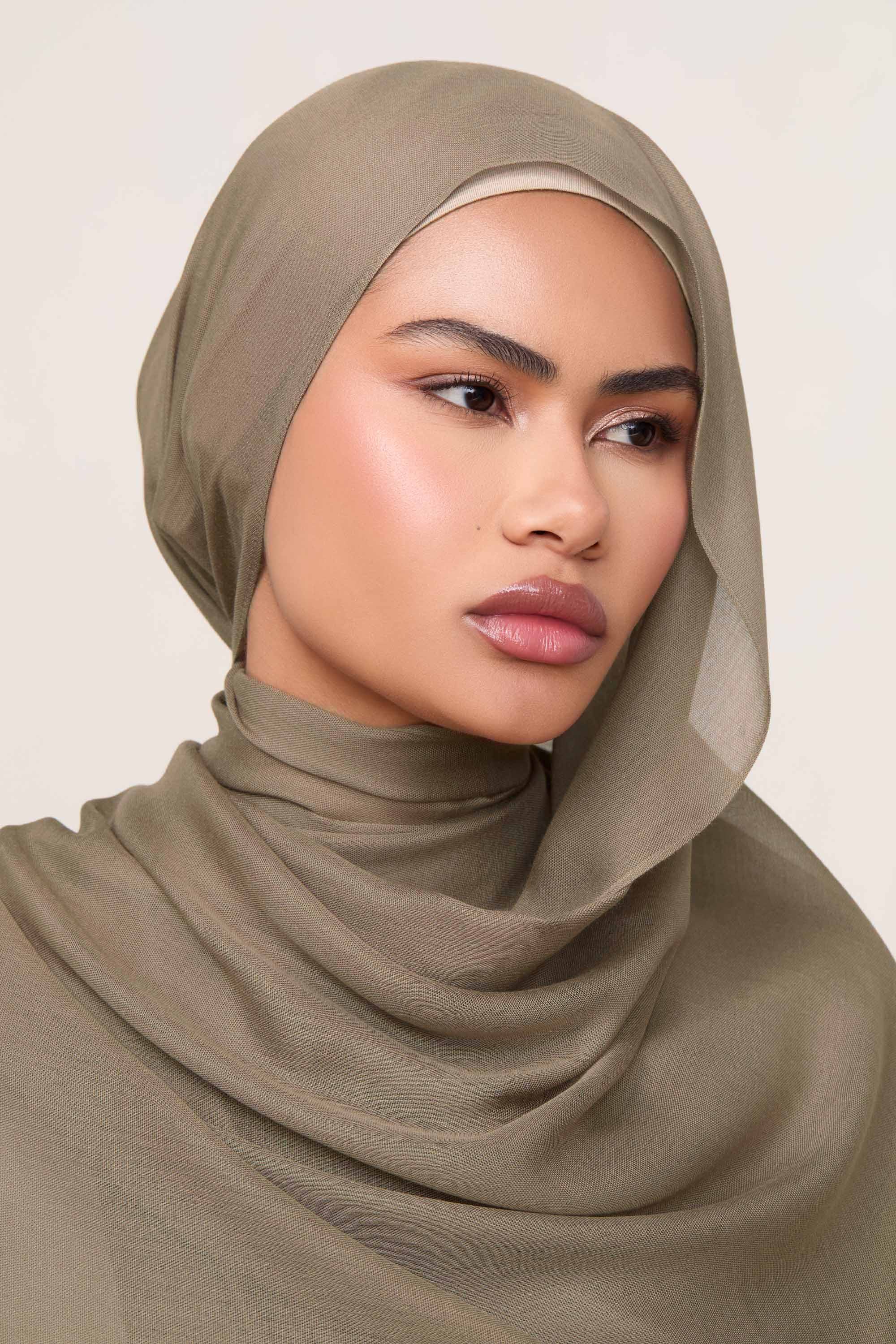 Modal Hijab - Sepia Tint - Image 2