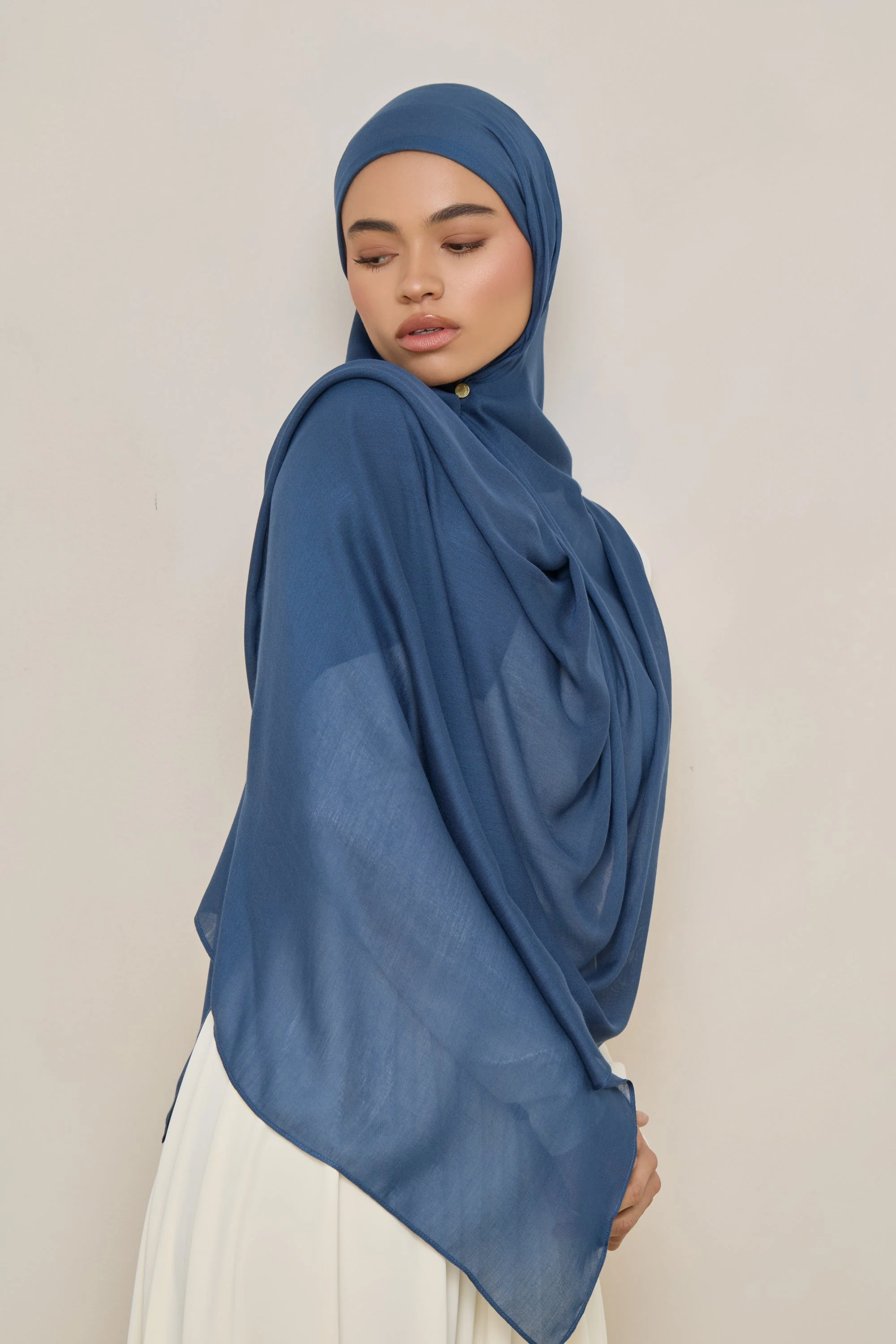 Modal Hijab - Vintage Indigo