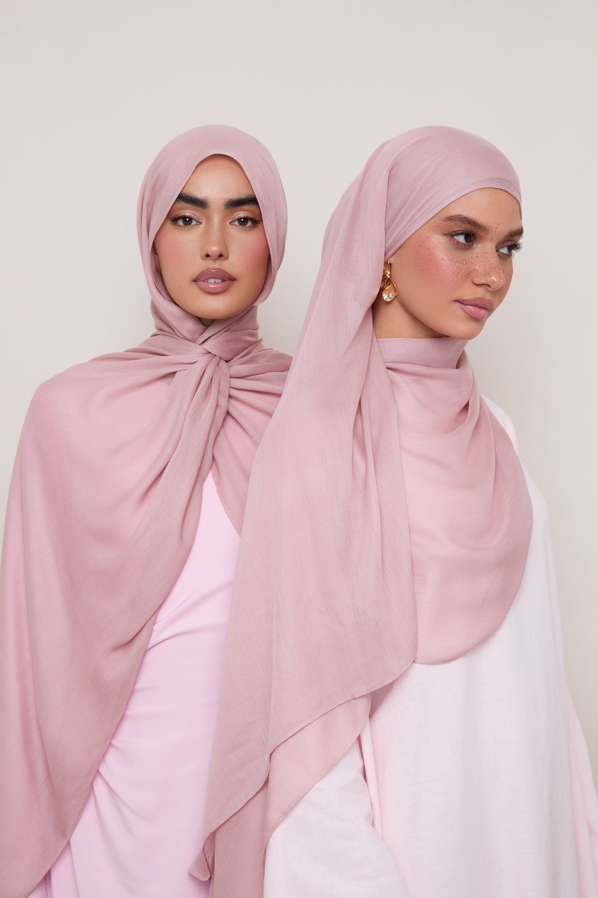 Modal Hijab - Woodrose - Image 2