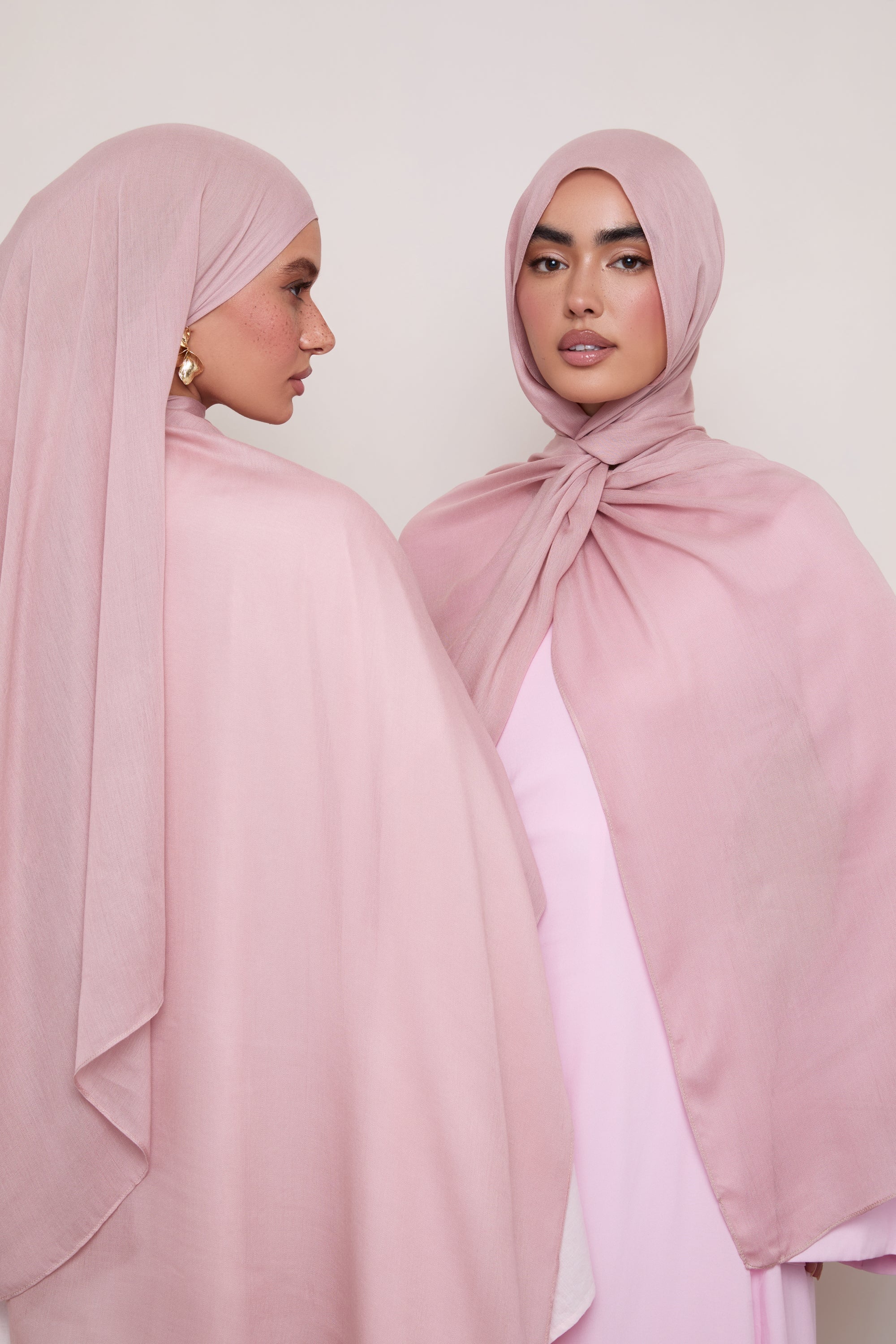 Modal Hijab - Woodrose - Image 3