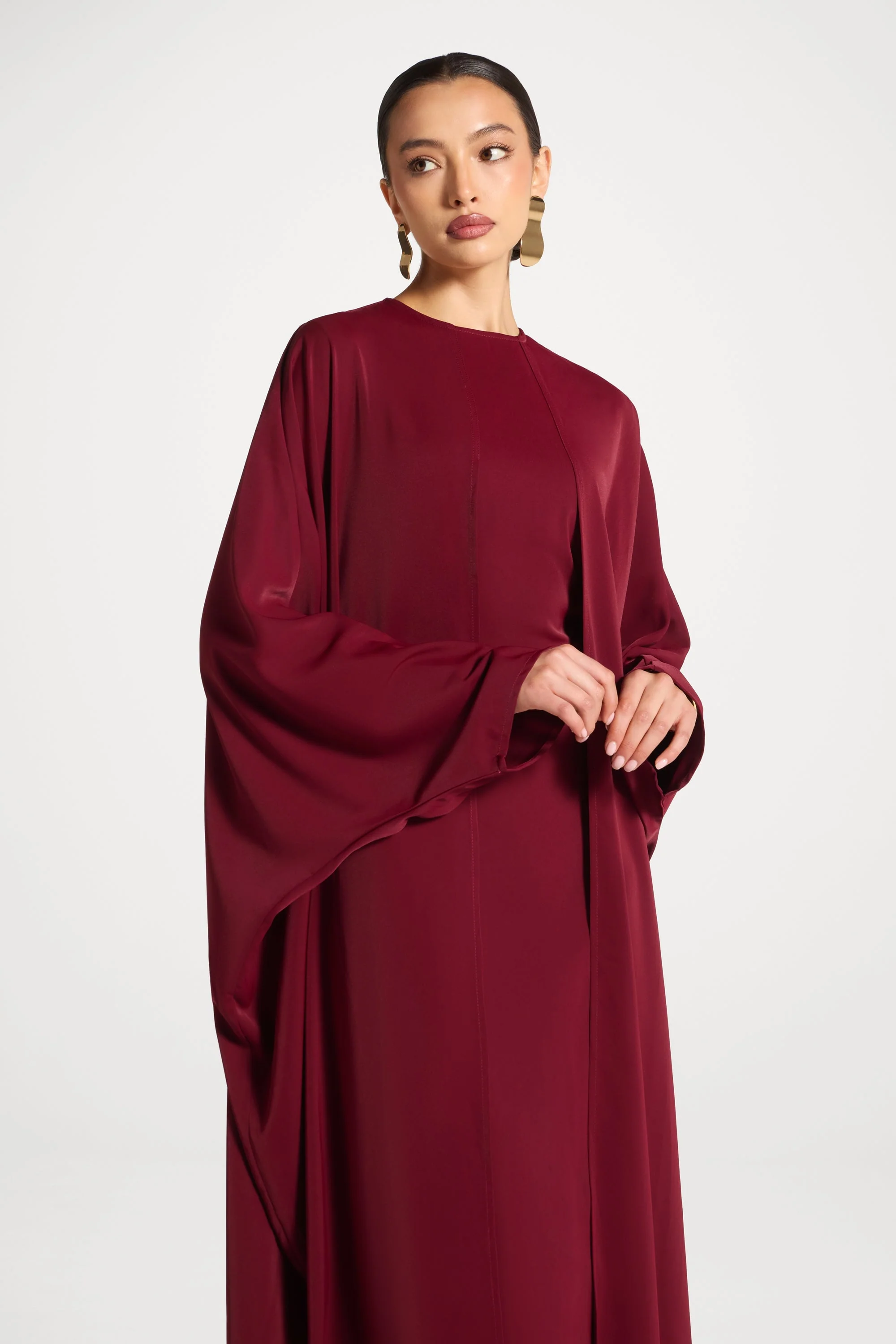 Nadine Maxi Dress - Pomegranate - Image 2