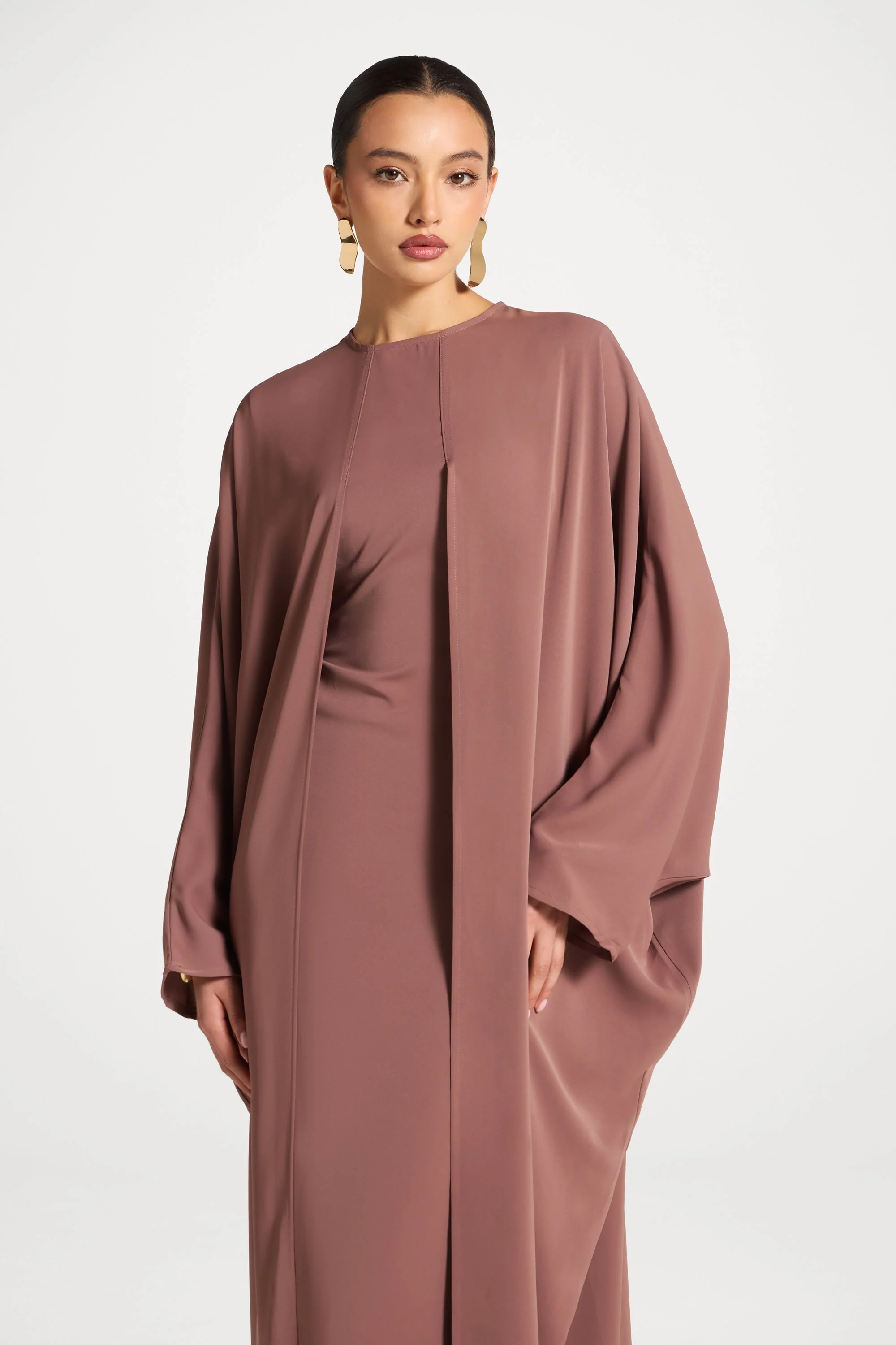 Nadine Maxi Dress - Wild Mushroom - Image 2