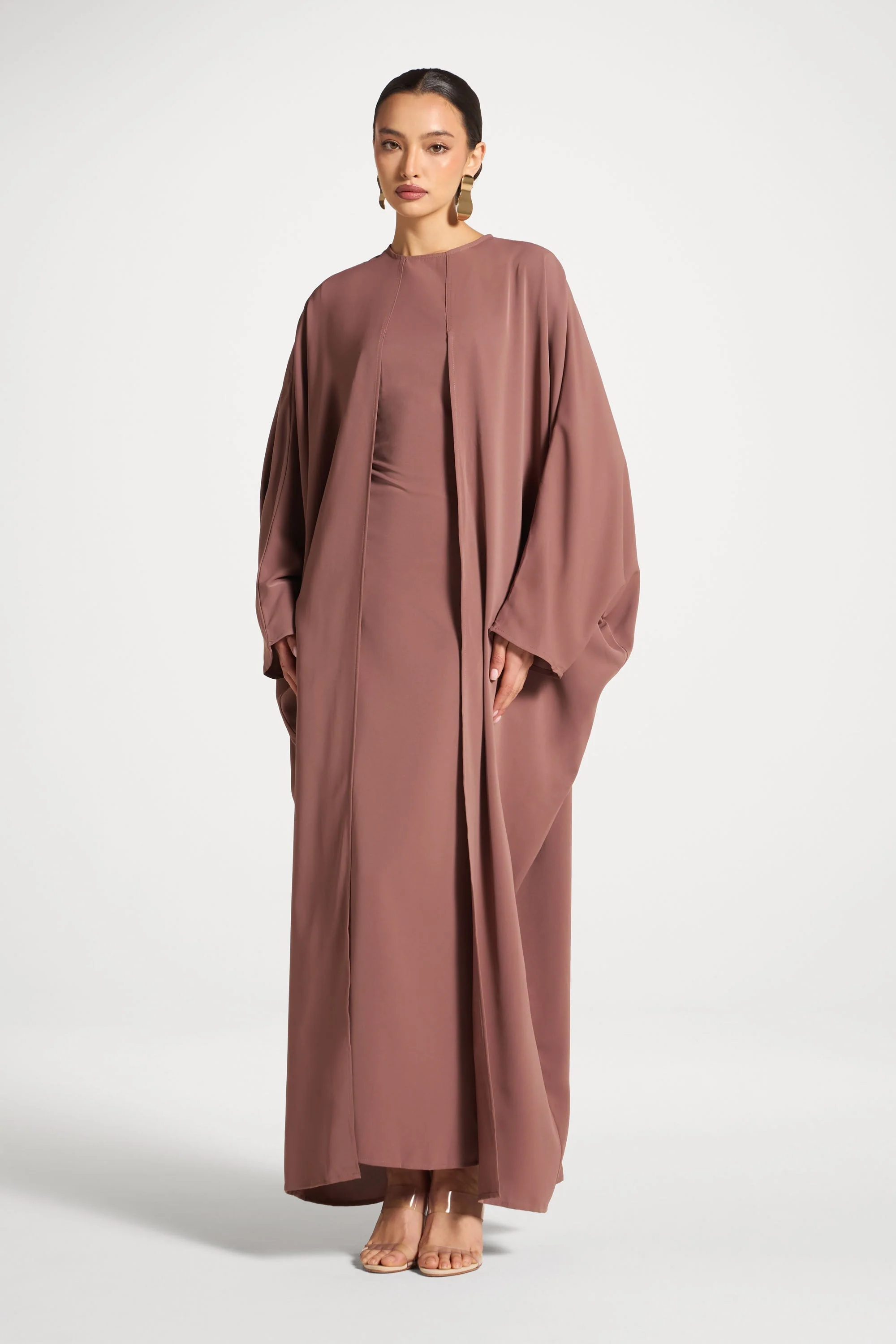 Nadine Maxi Dress - Wild Mushroom - Image 3