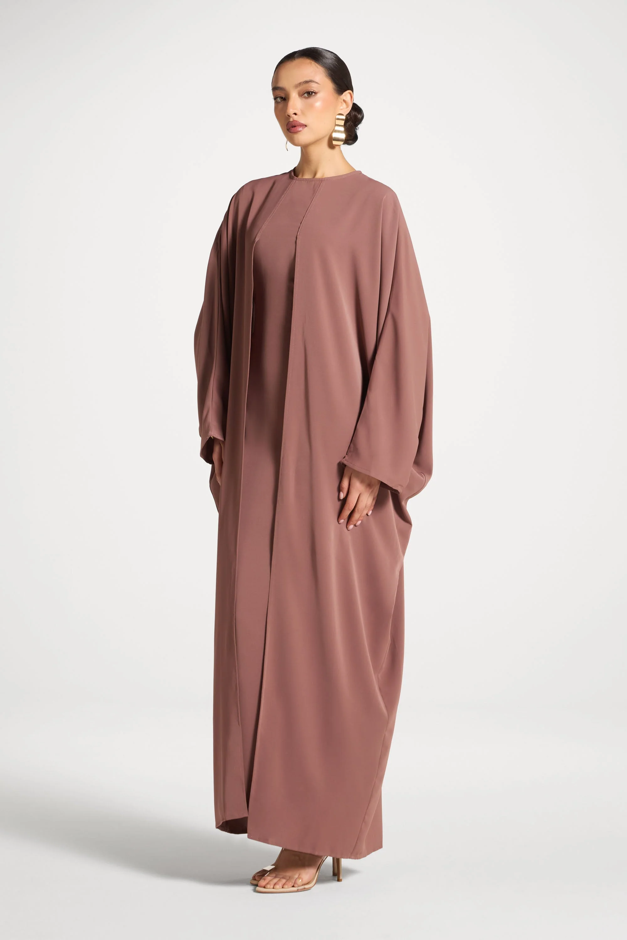 Nadine Maxi Dress - Wild Mushroom - Image 4