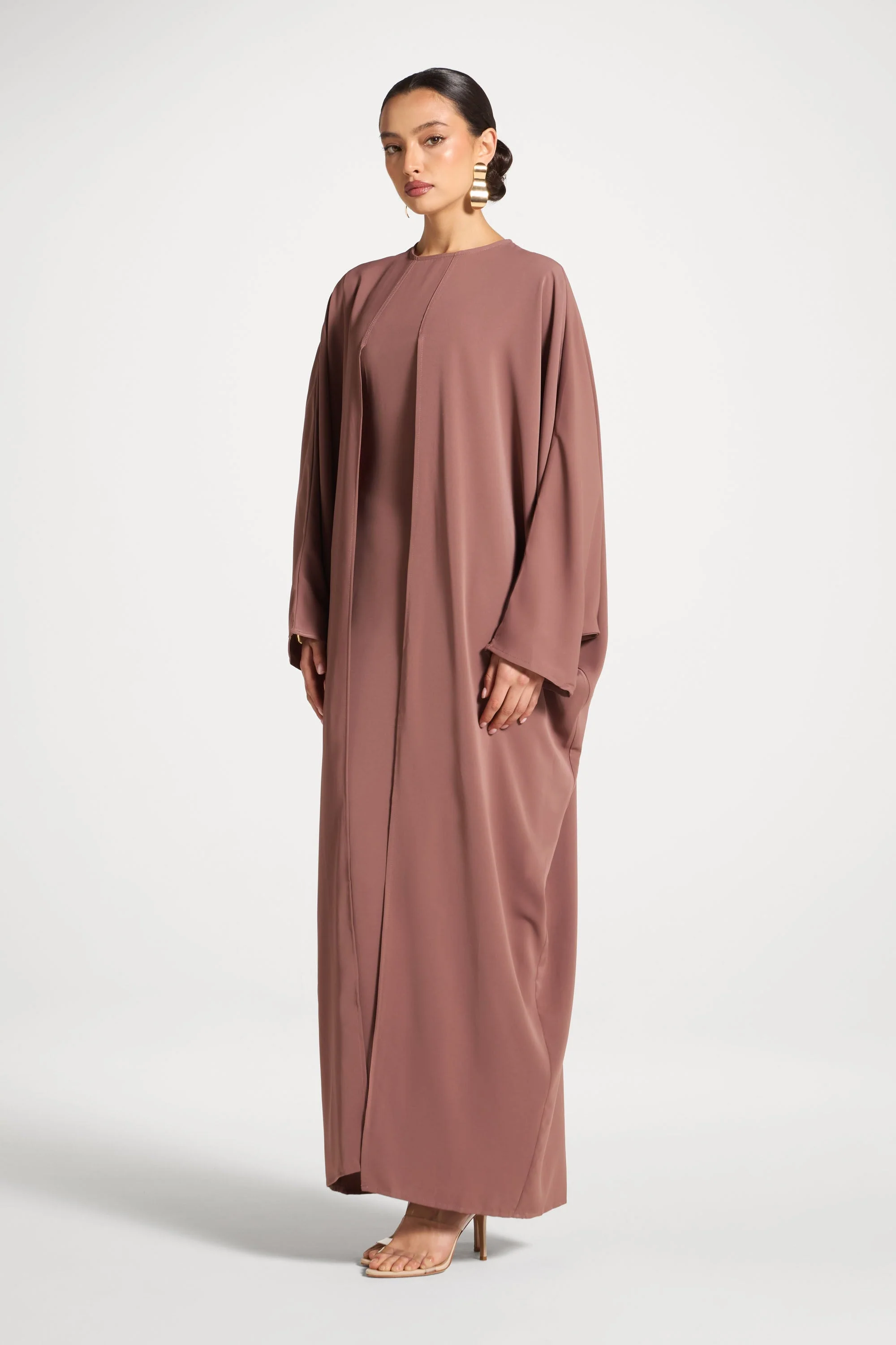 Nadine Maxi Dress - Wild Mushroom - Image 6