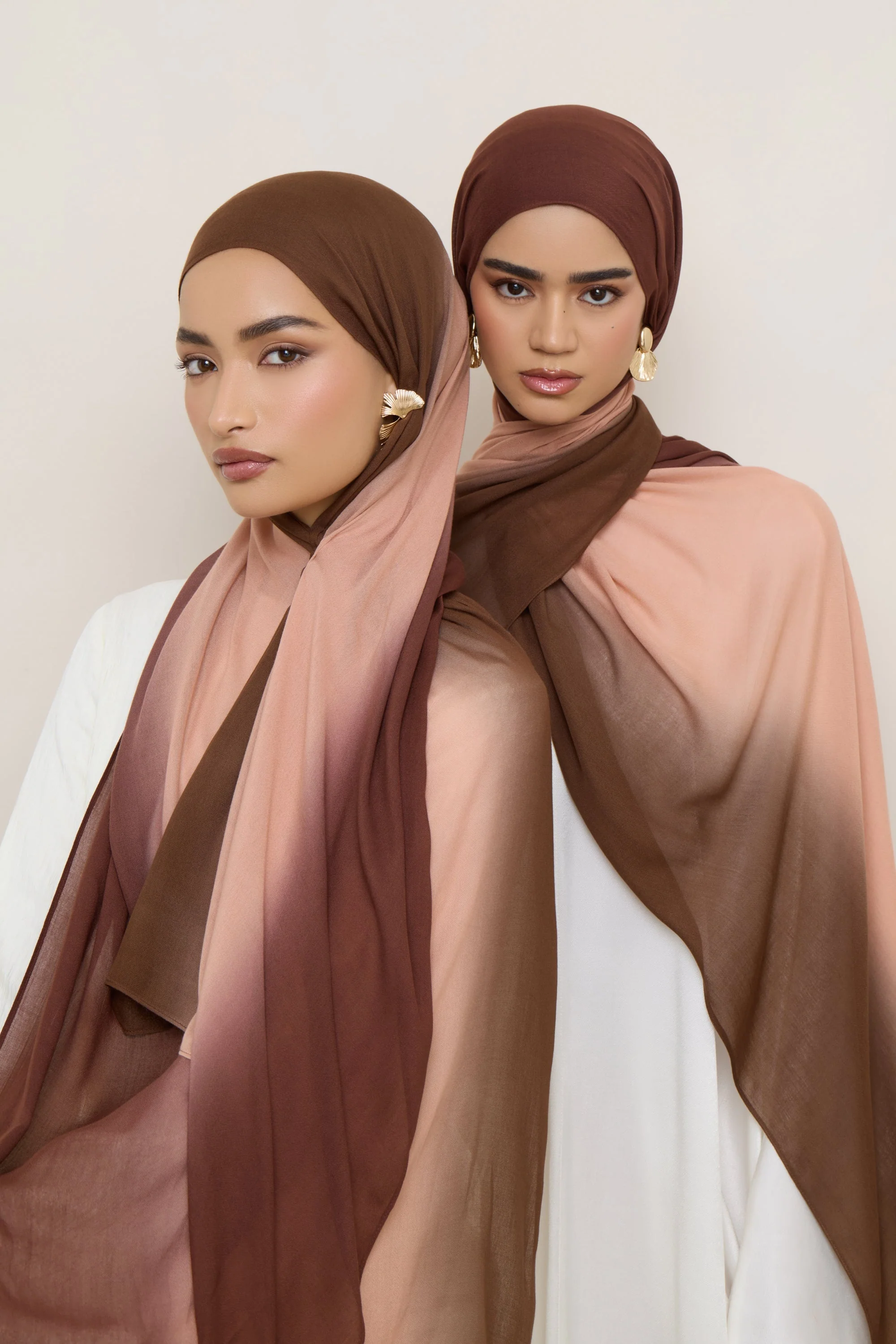 Ombre Modal Hijab - Andorra - Image 2