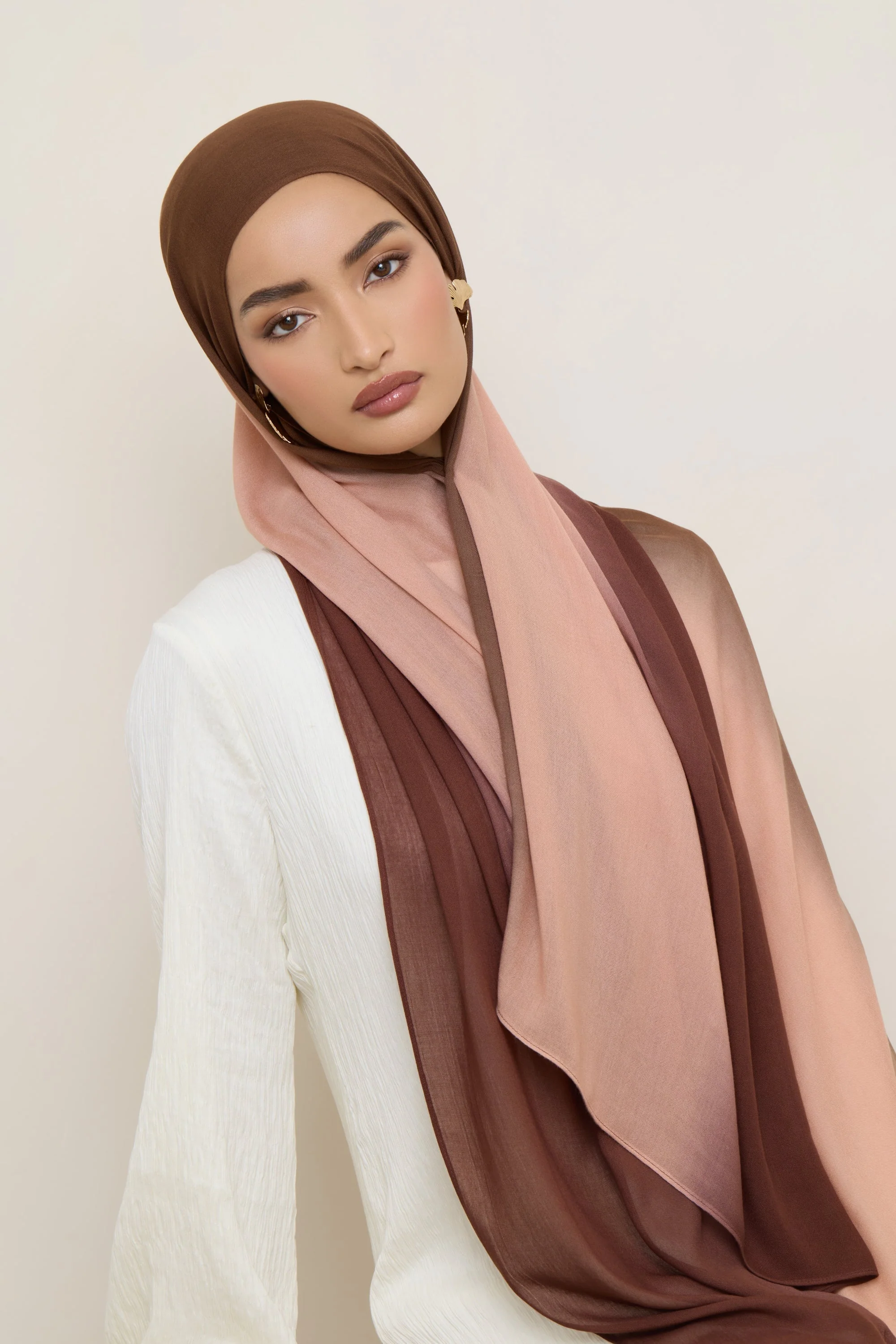 Ombre Modal Hijab - Andorra - Image 5
