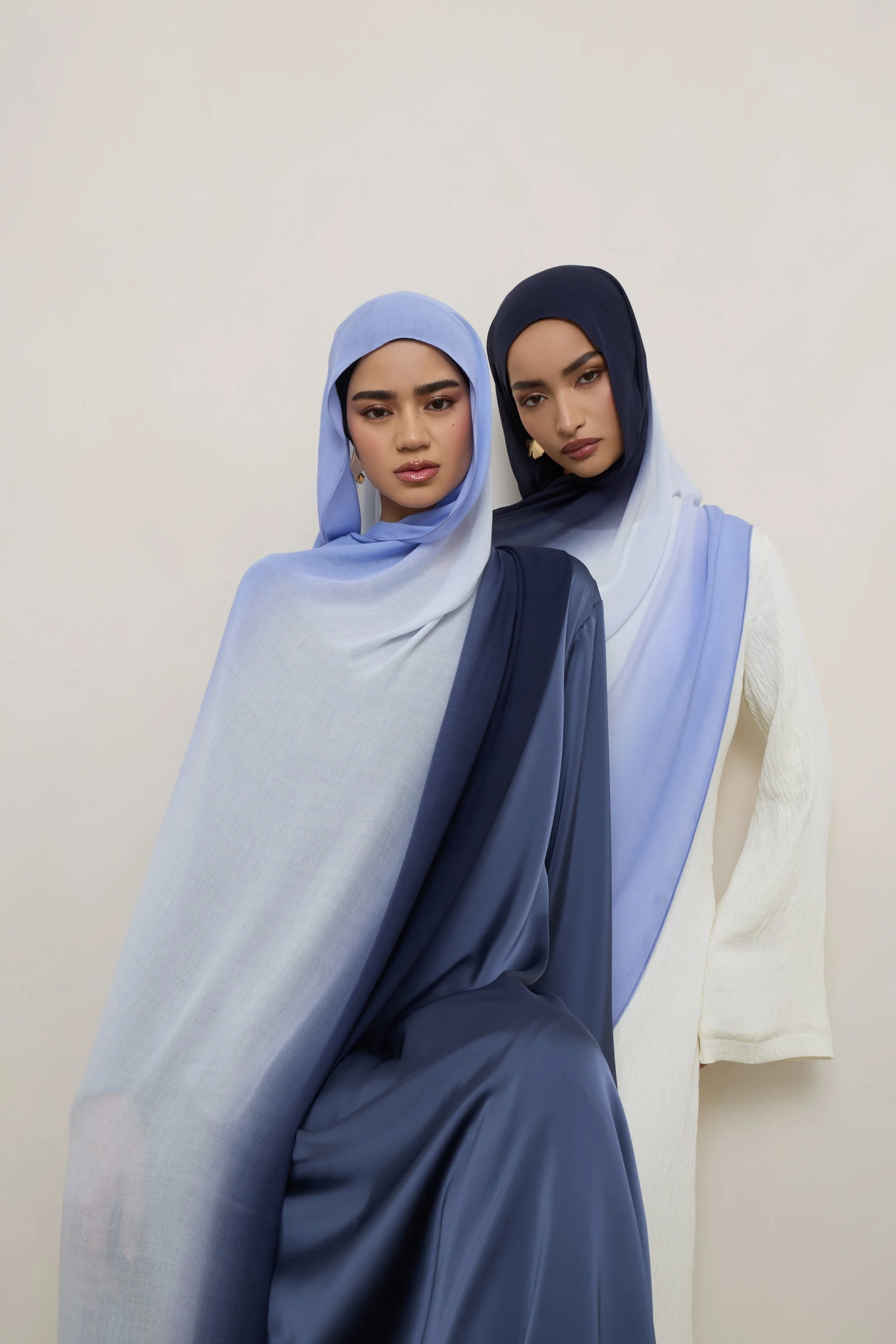 Ombre Modal Hijab - Denim Night - Image 5