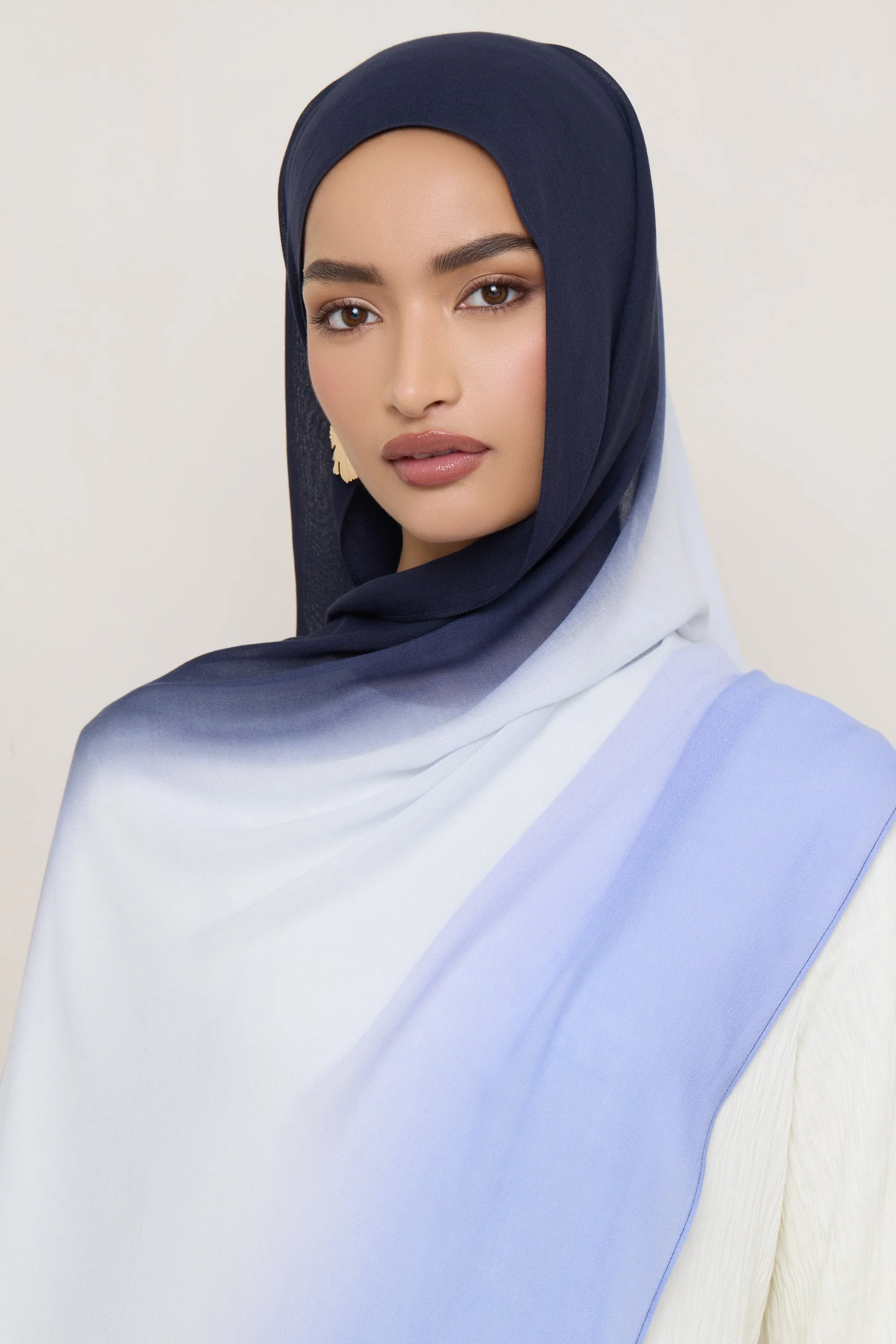 Ombre Modal Hijab - Denim Night - Image 7