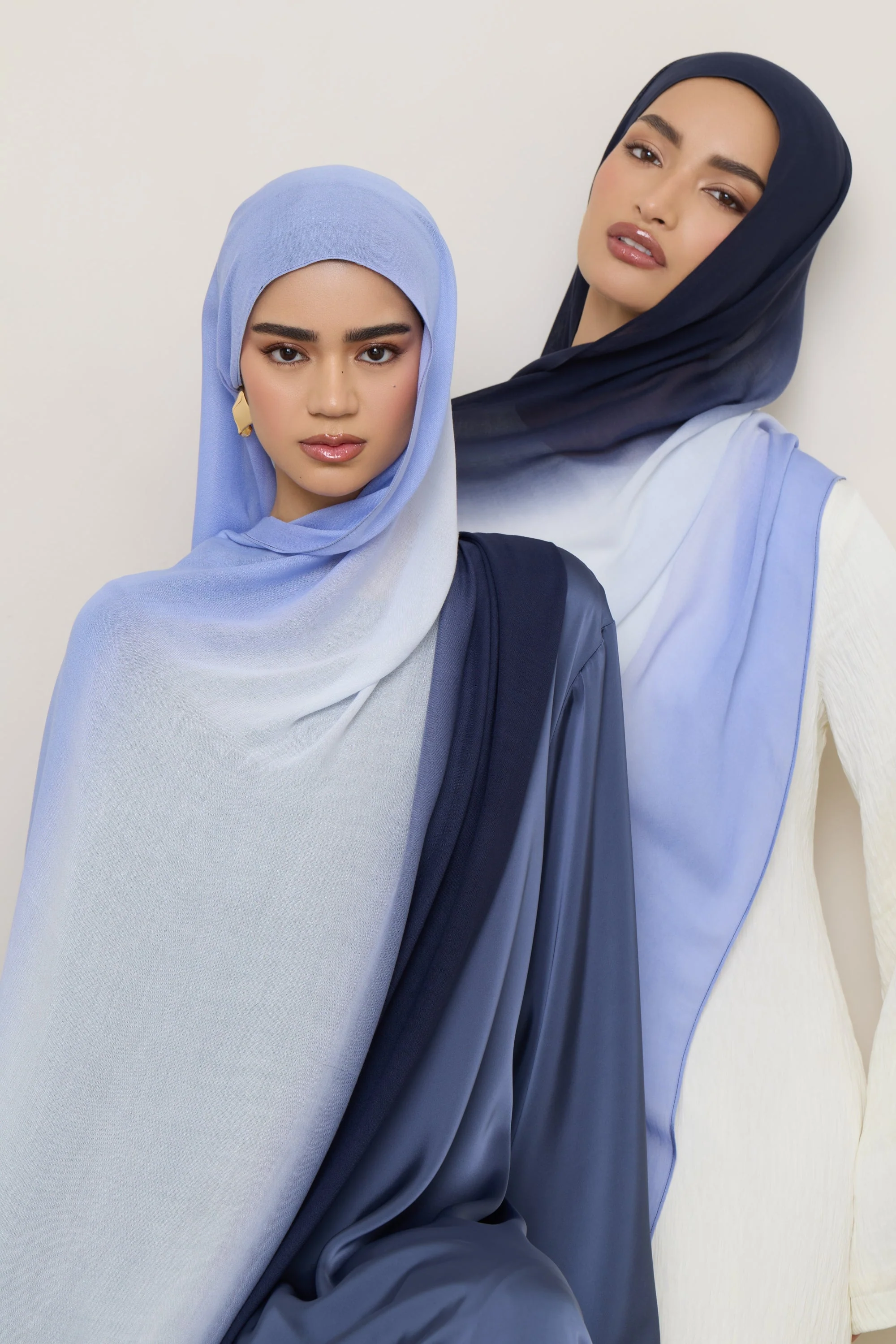 Ombre Modal Hijab - Denim Night - Image 9
