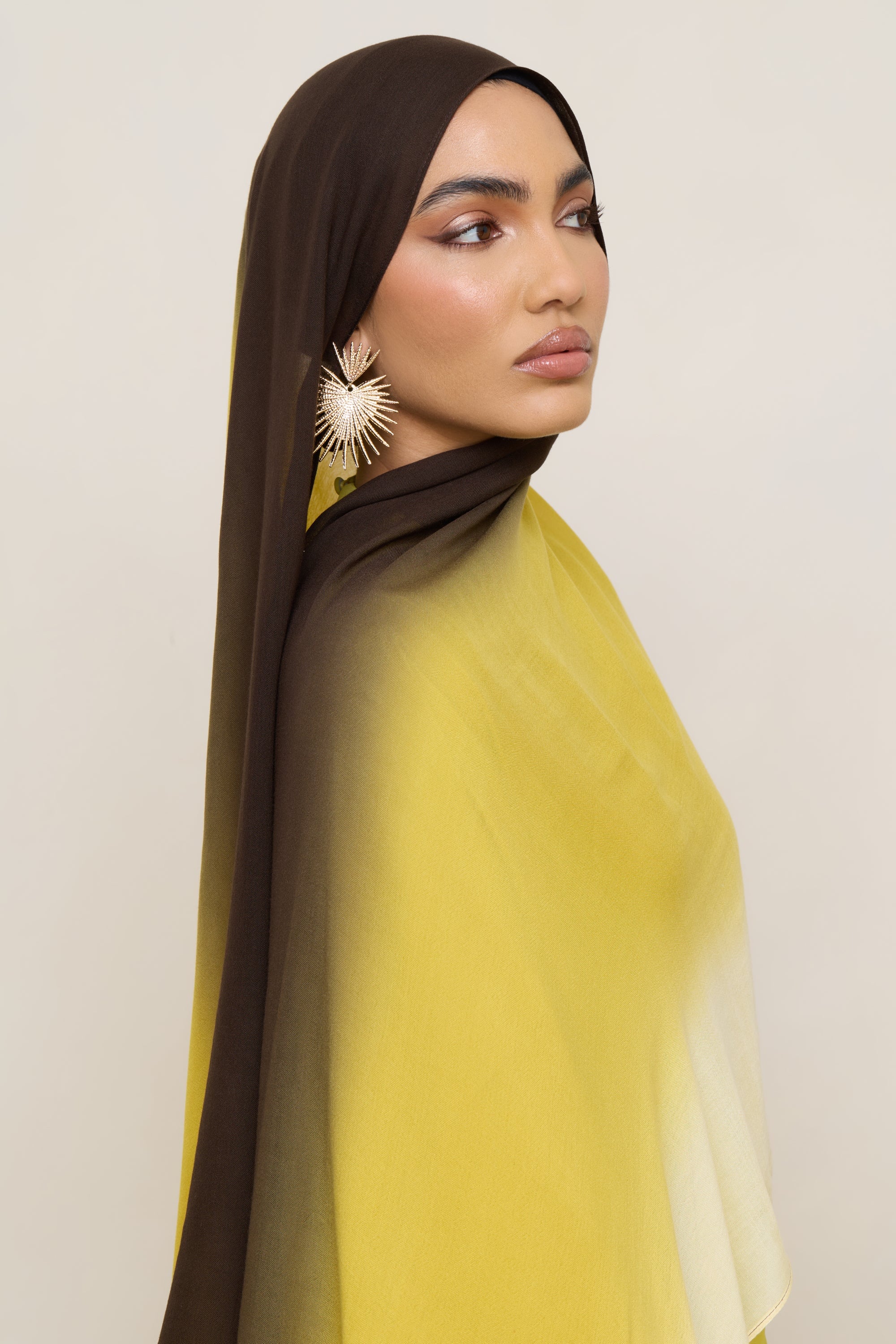 Ombre Modal Hijab - Honeycomb - Image 11