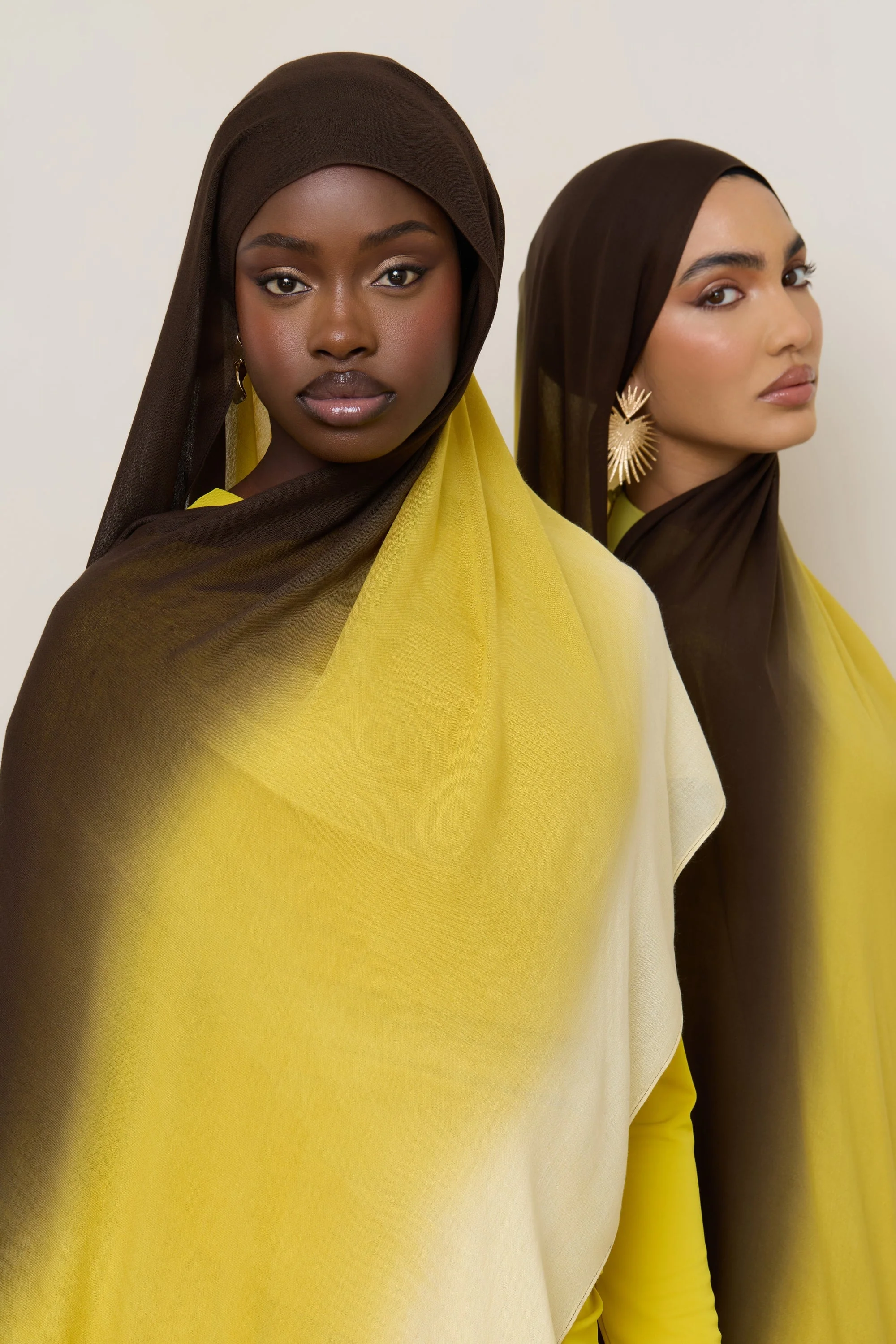 Ombre Modal Hijab - Honeycomb - Image 4