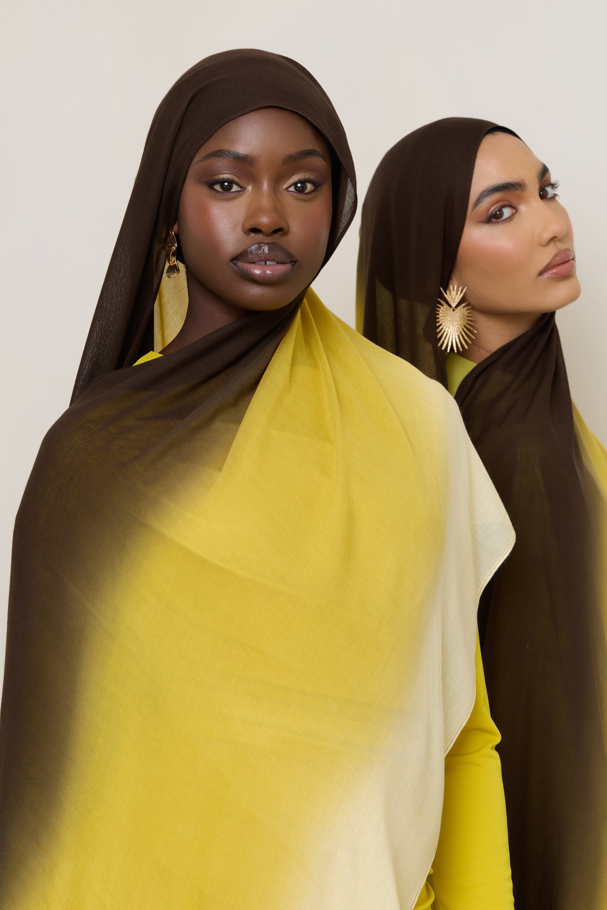 Ombre Modal Hijab - Honeycomb - Image 8